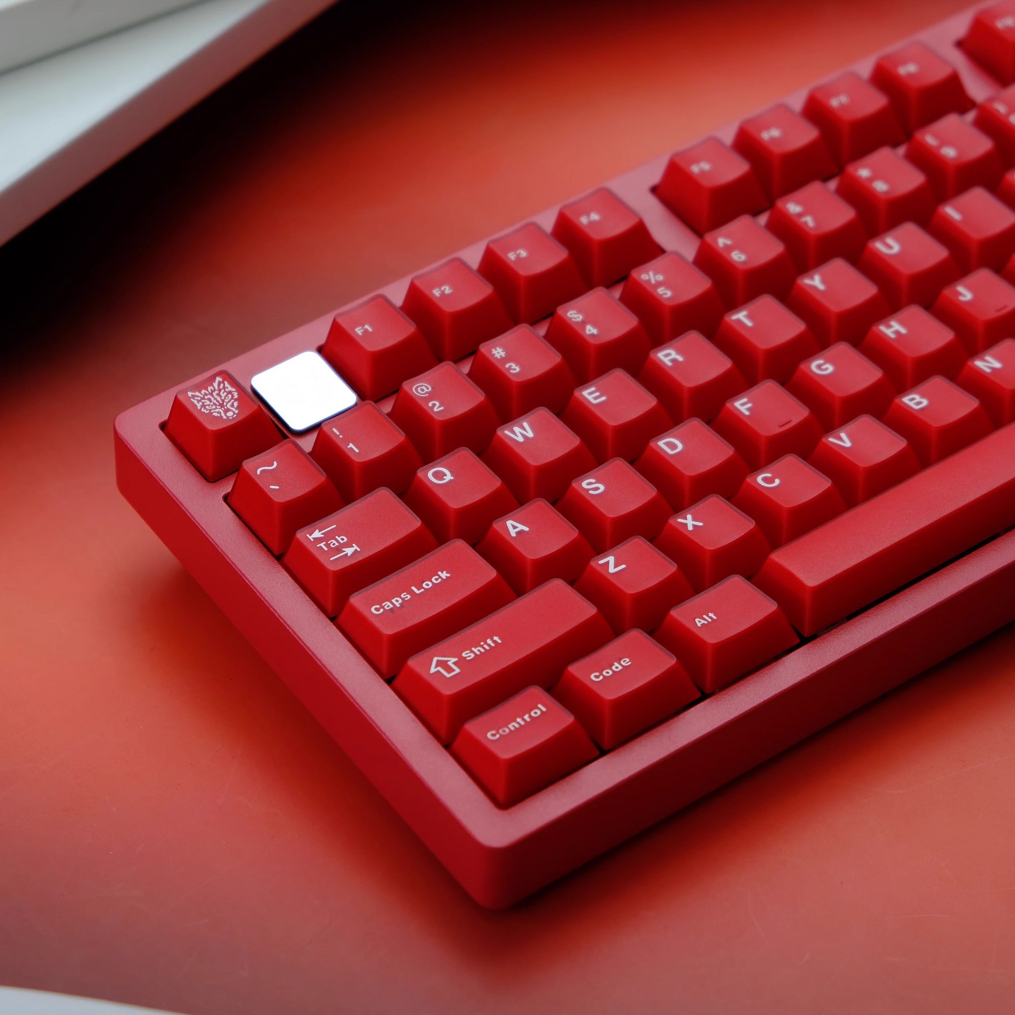 AiFei Ruby Semitransparent Keycaps - Double Shot ABS Cherry