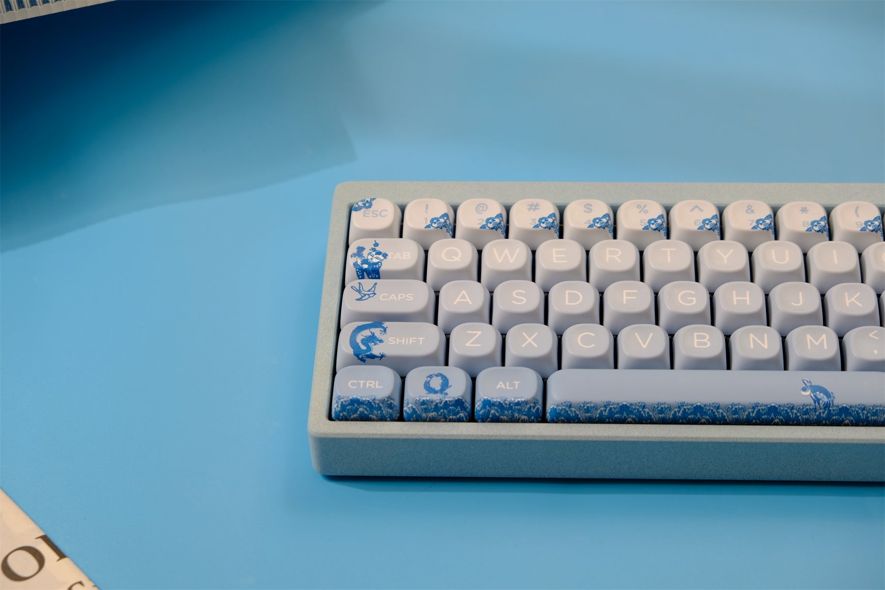 AiFei Blue & White Porcelain Keycaps - AiFeiKeycap