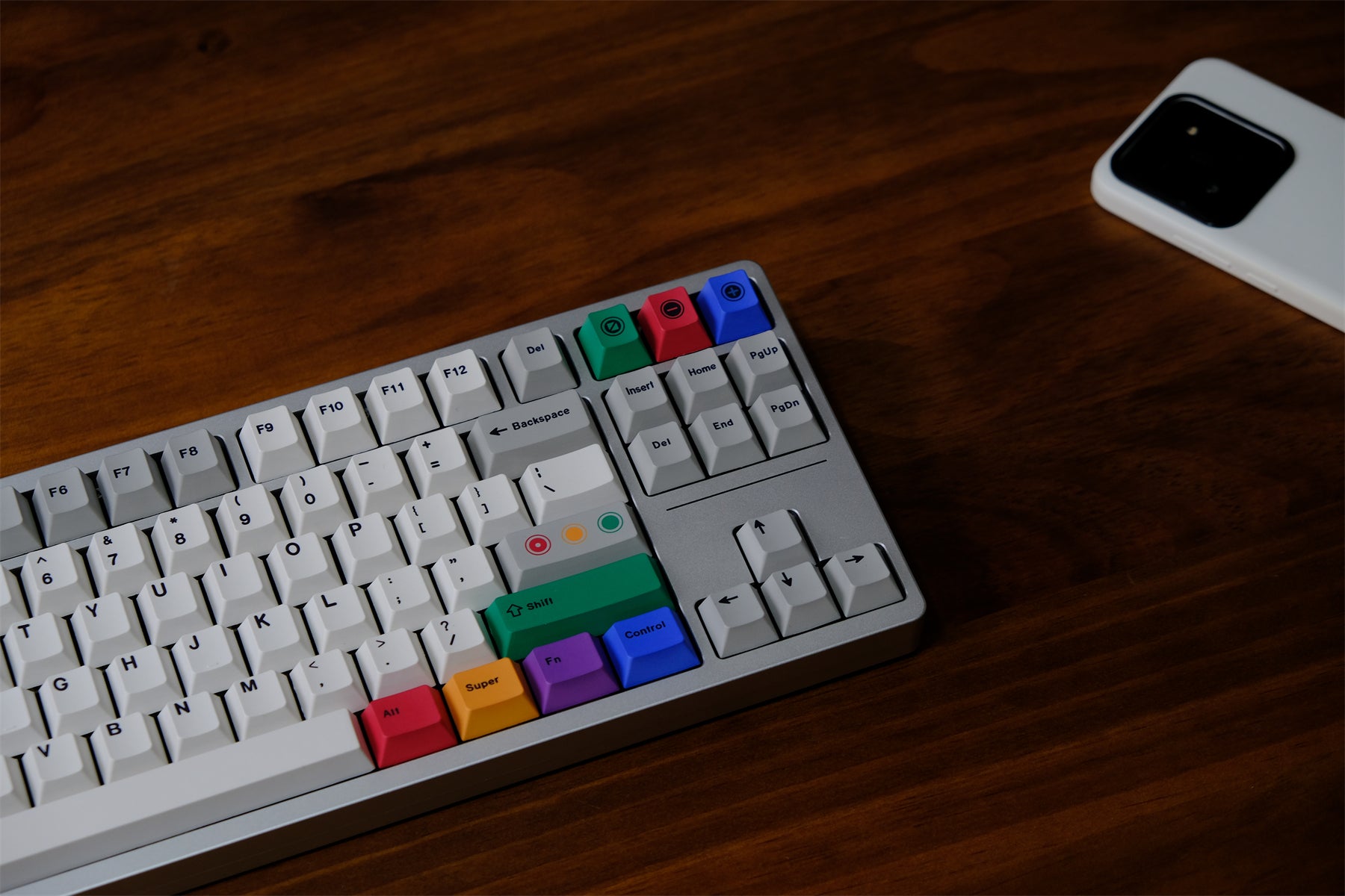 AiFei White Light PBT Cherry Keycaps - AiFeiKeycap