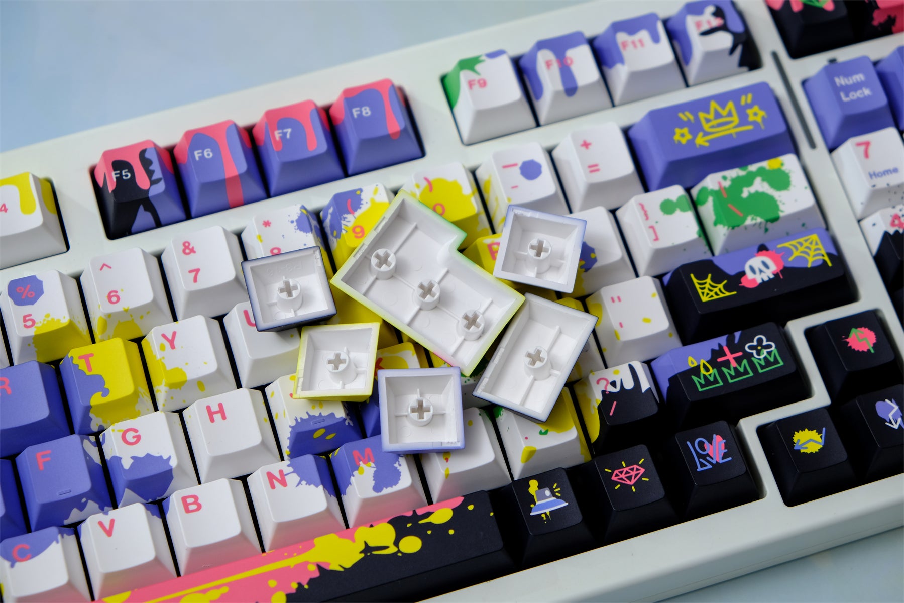 AiFei Smudge PBT Cherry Keycaps - AiFeiKeycap