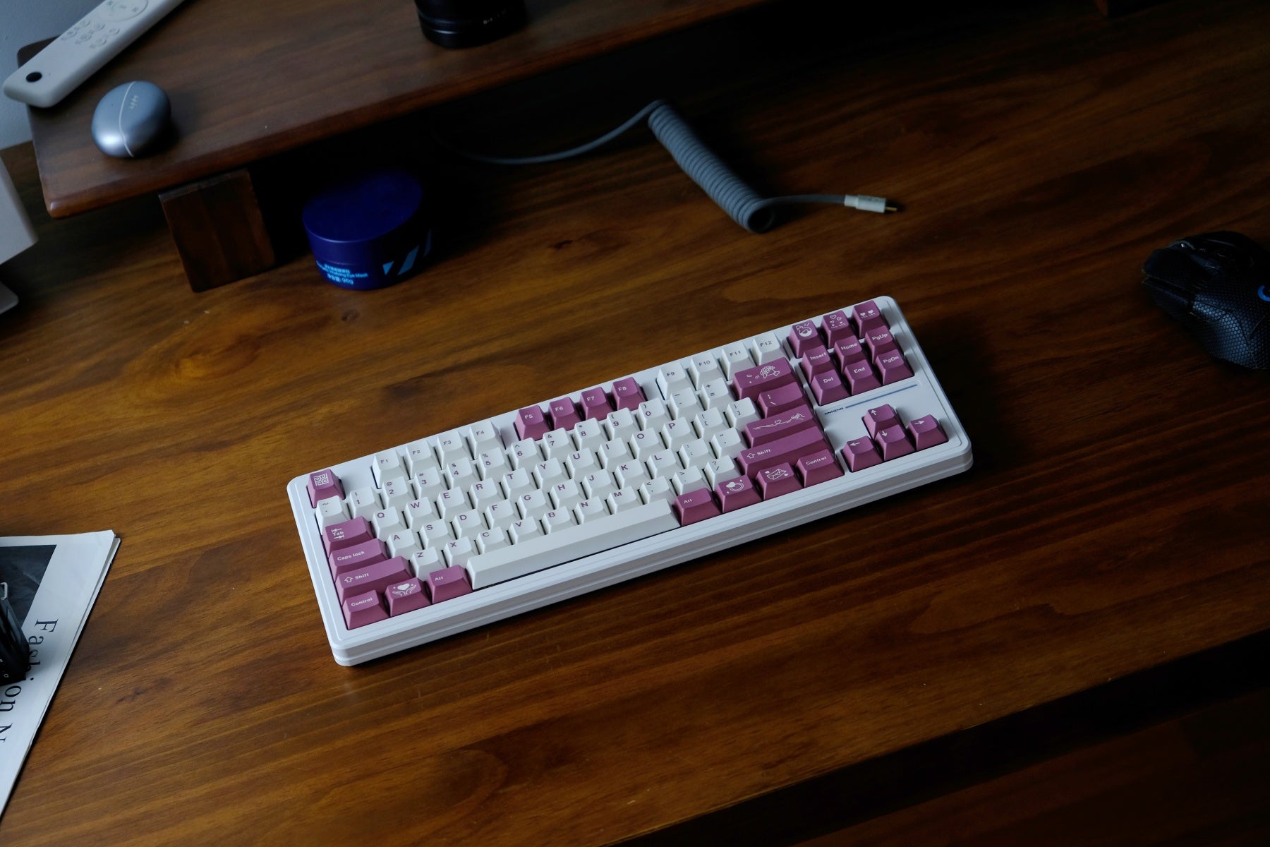 Blushok PBT Cherry Profile Keycaps – Dye-Sub Set for Mechanical Keyboard - AiFeiKeycap