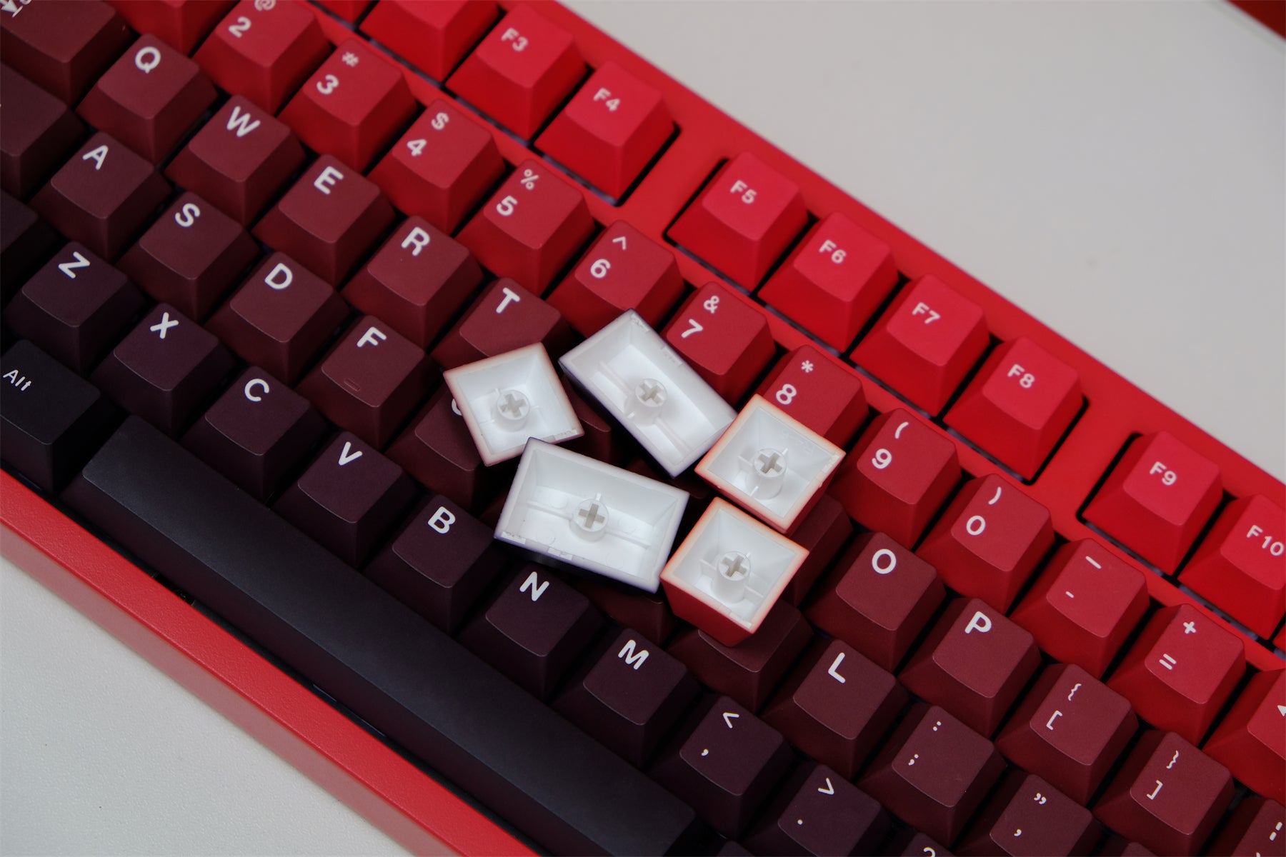 AiFei Gradient Good Luck PBT Cherry Keycaps - AiFeiKeycap