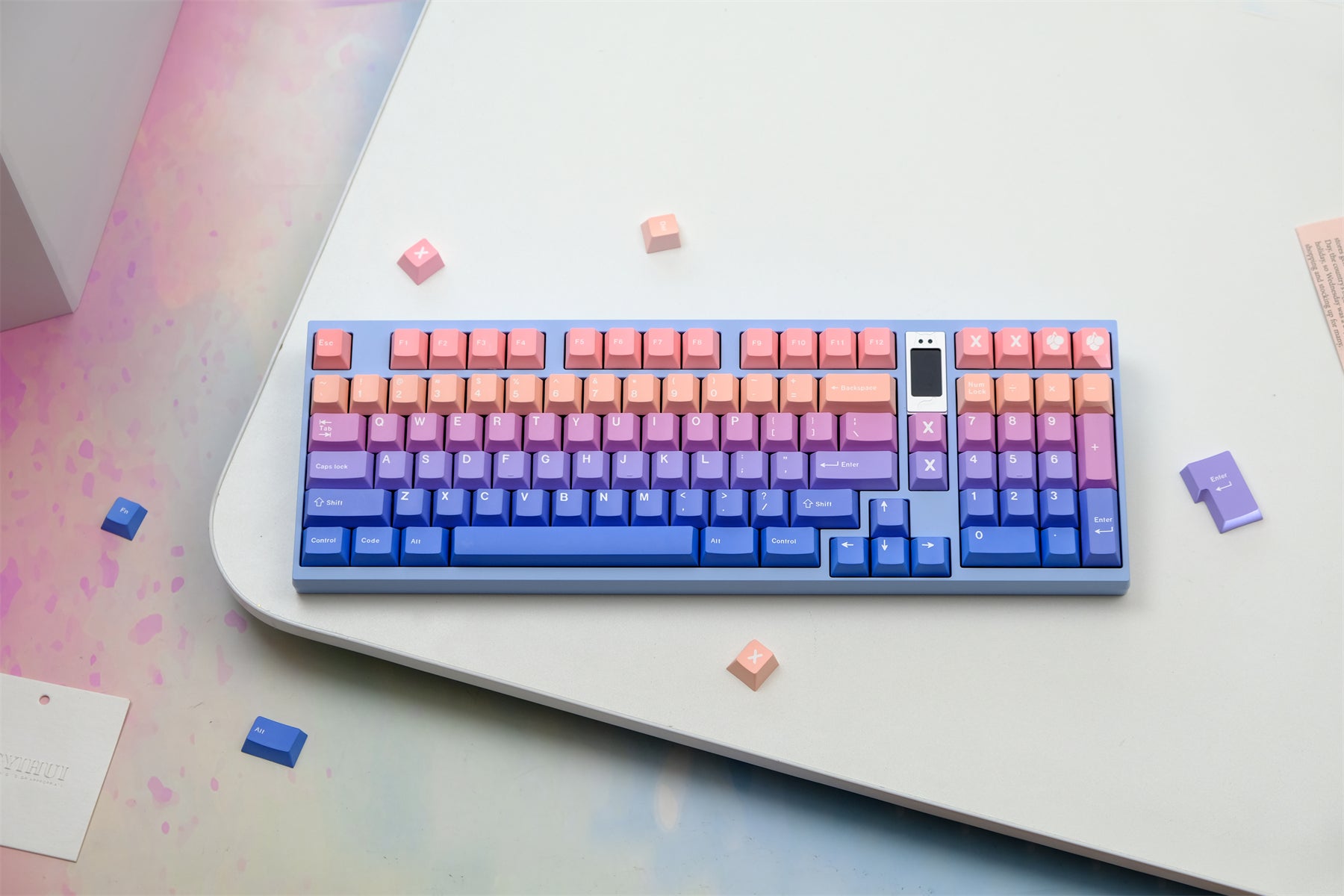 AiFei Star & Moon Gradient PBT Cherry Keycaps - AiFeiKeycap