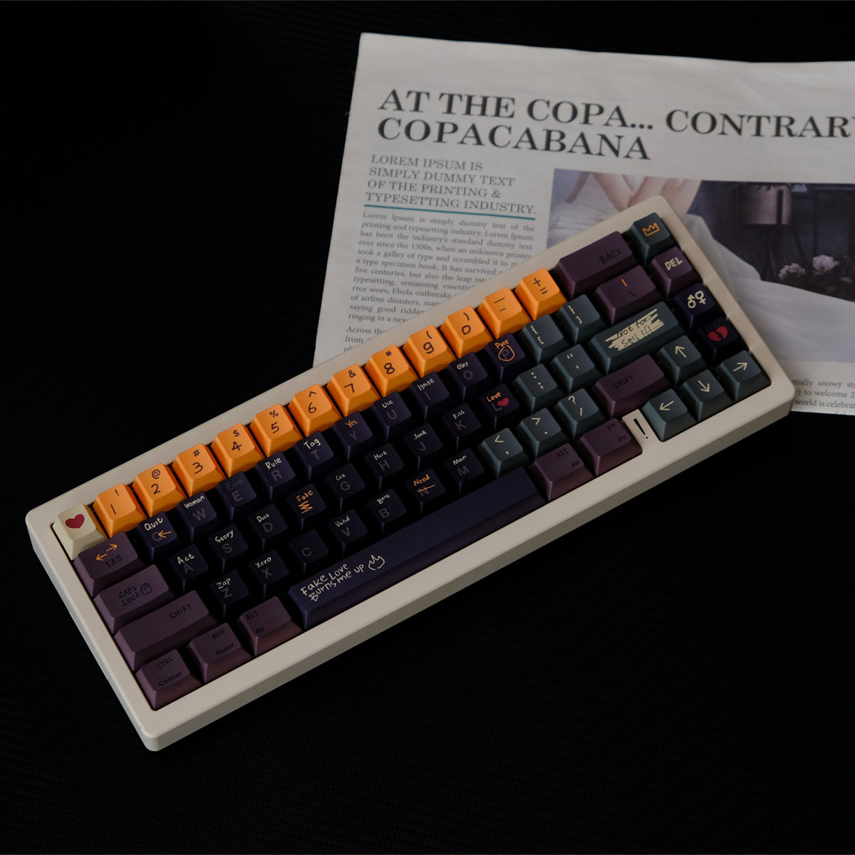 AiFei Love Story R2 Keycaps - AiFeiKeycap