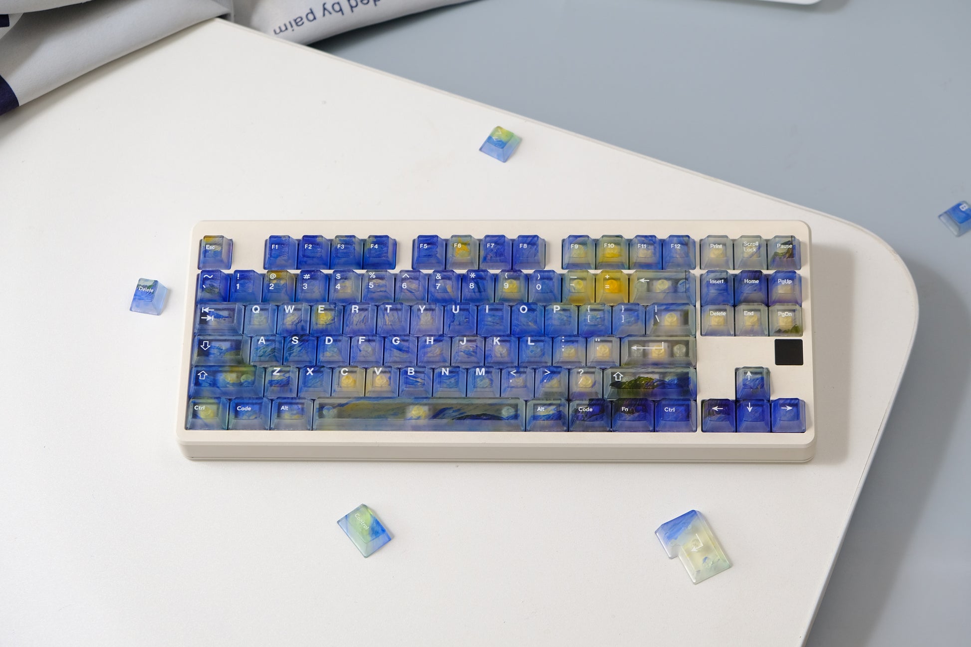 AiFei Van Gogh Starry Night Keycaps - AiFeiKeycap