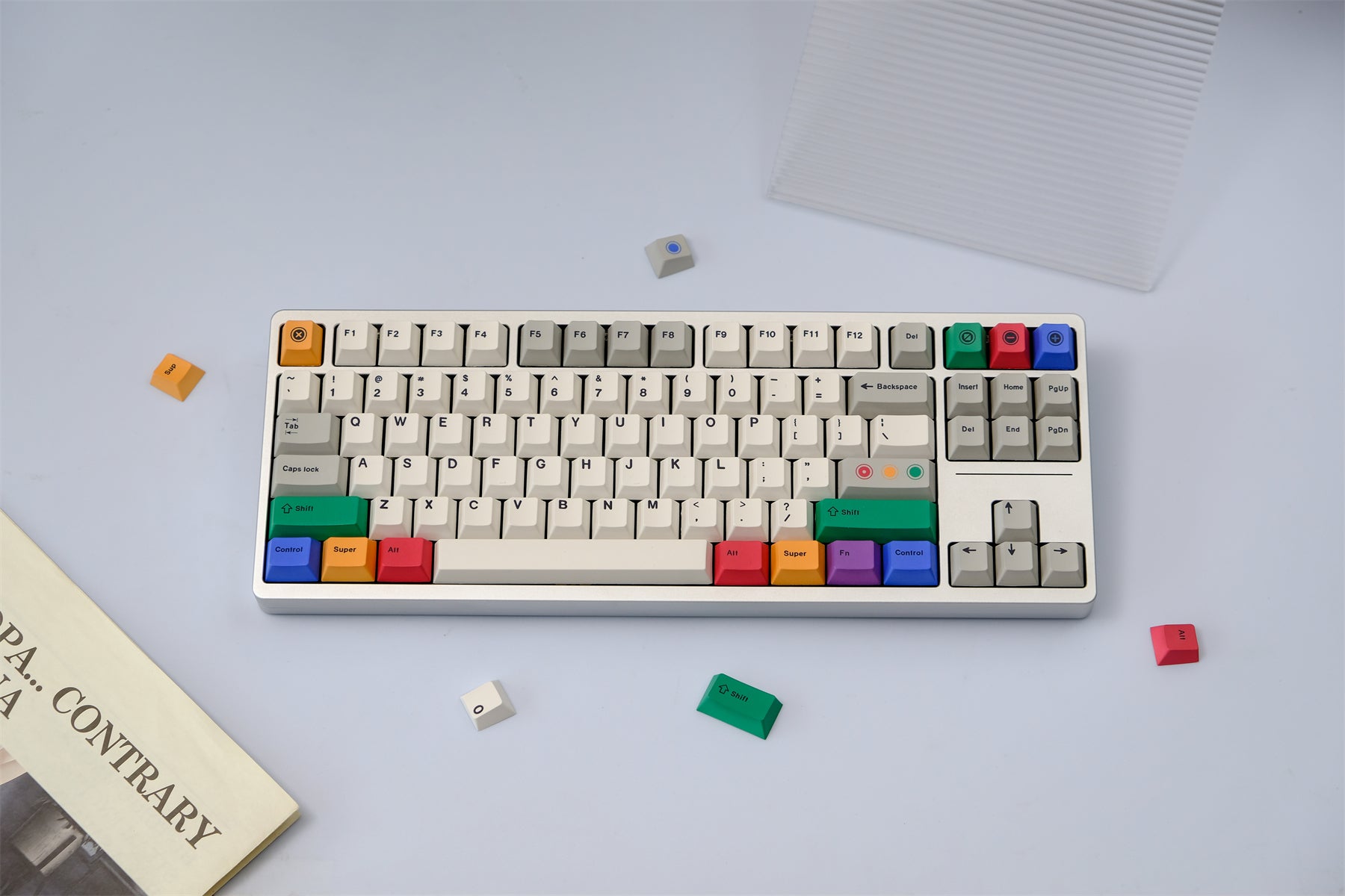 AiFei White Light PBT Cherry Keycaps - AiFeiKeycap