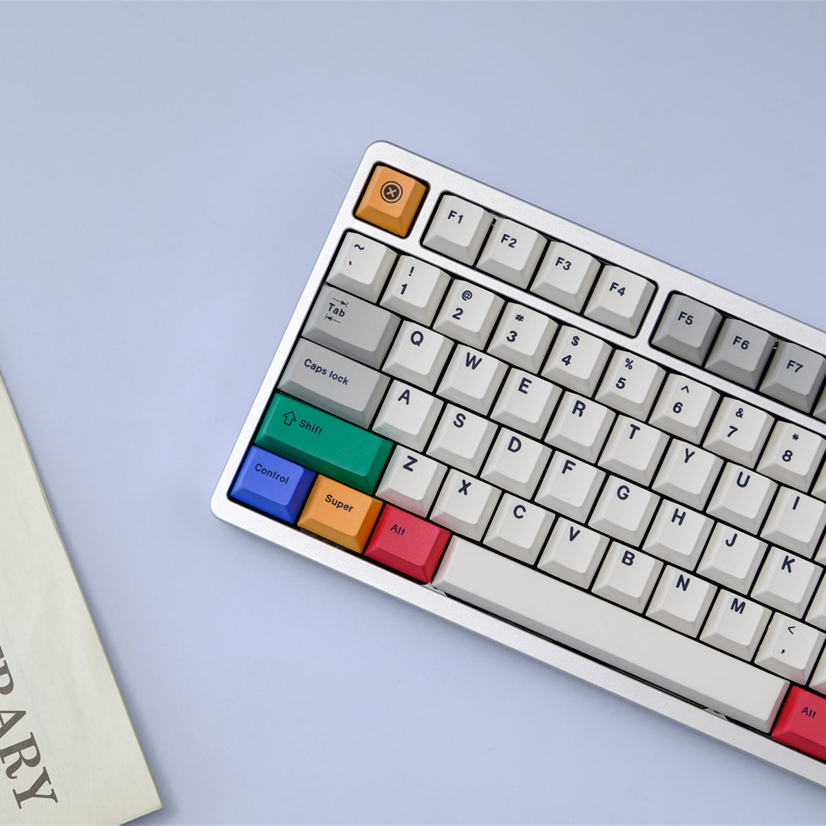 AiFei White Light PBT Cherry Keycaps - AiFeiKeycap