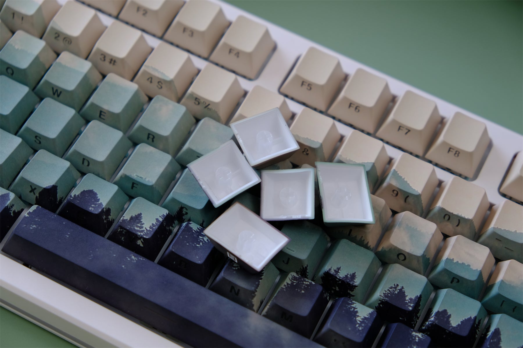 AiFei Forest PBT Cherry Keycaps - AiFeiKeycap