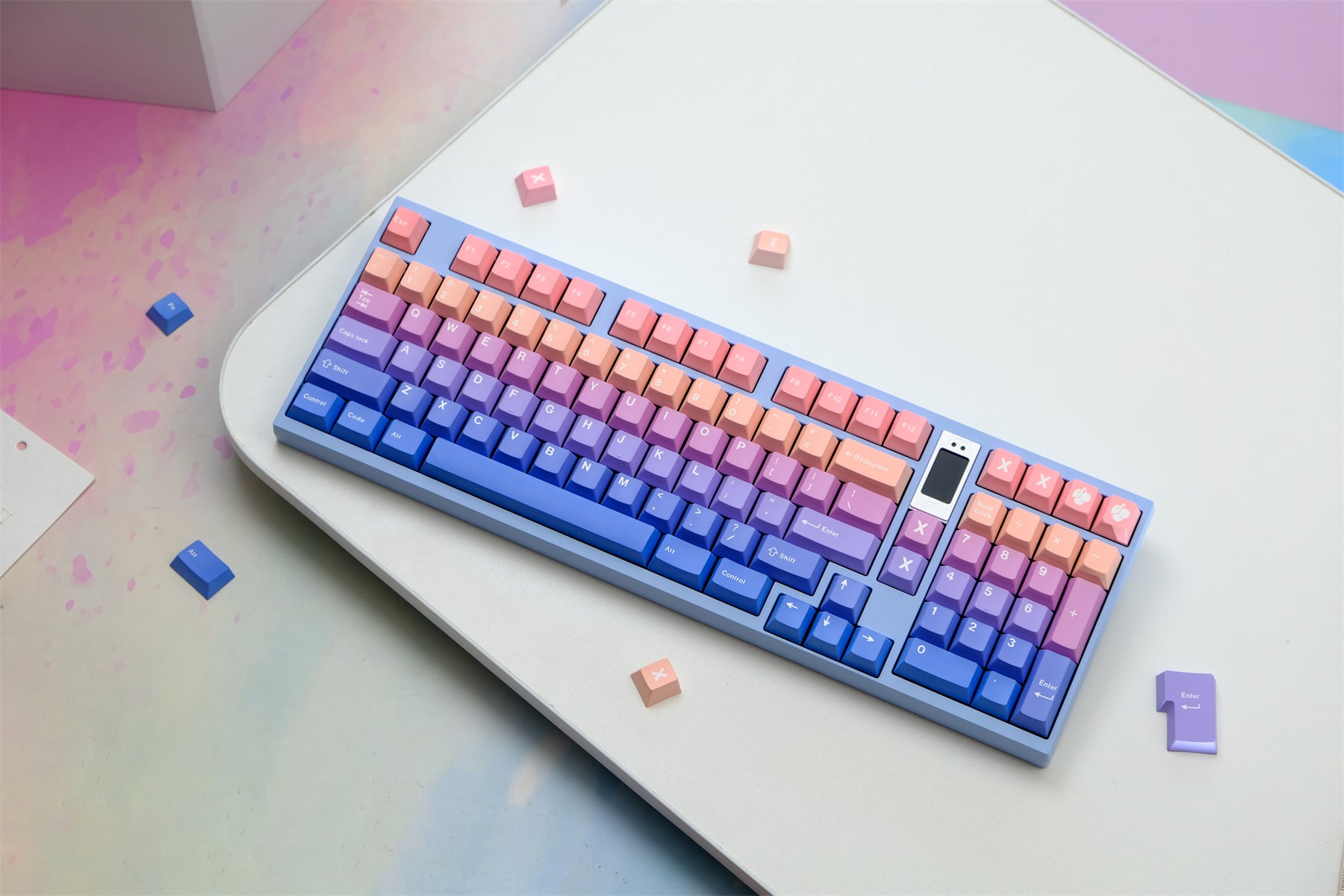 AiFei Star & Moon Gradient PBT Cherry Keycaps - AiFeiKeycap