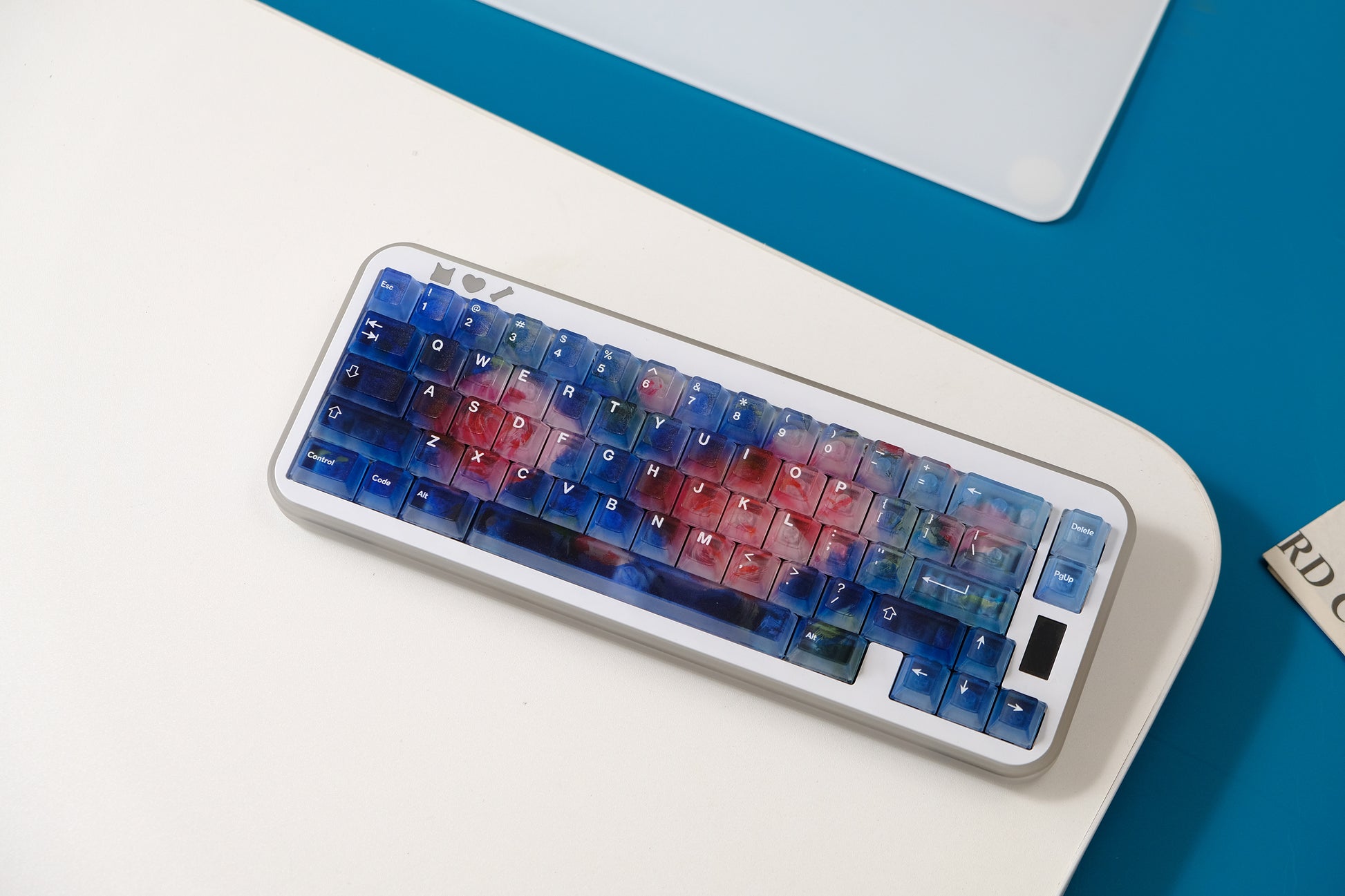 AiFei Blue Rose Keycaps - AiFeiKeycap