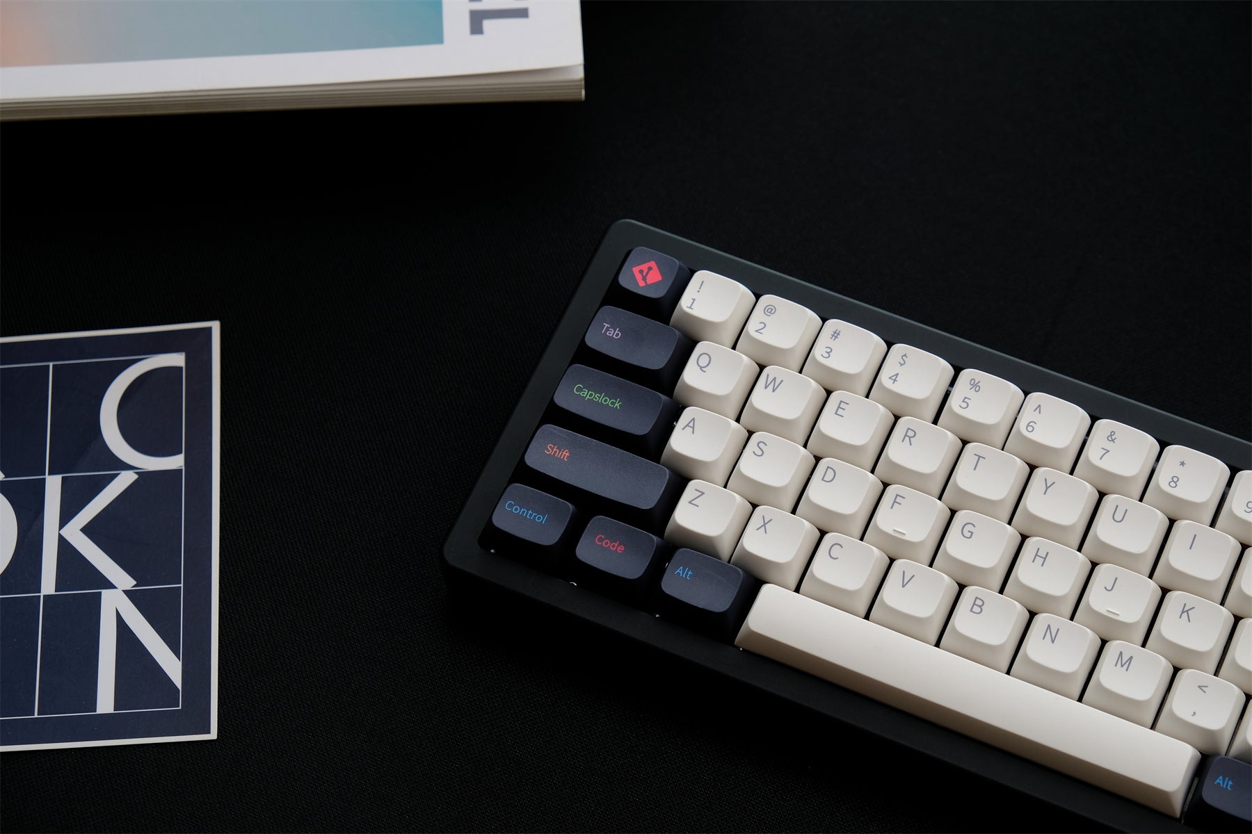 AiFei XDA Coder White Keycaps - AiFeiKeycap