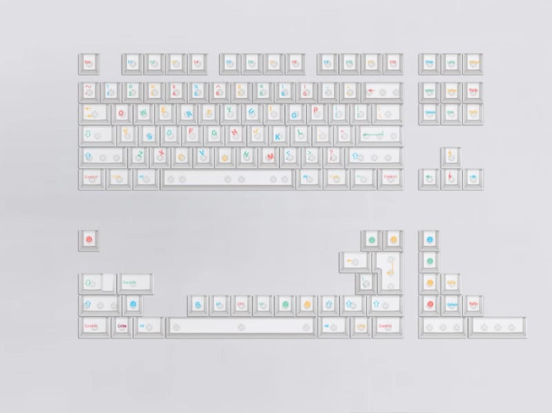 AiFei Cool Kids Keycaps