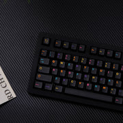 AiFei Underground World Colorful black Keycaps