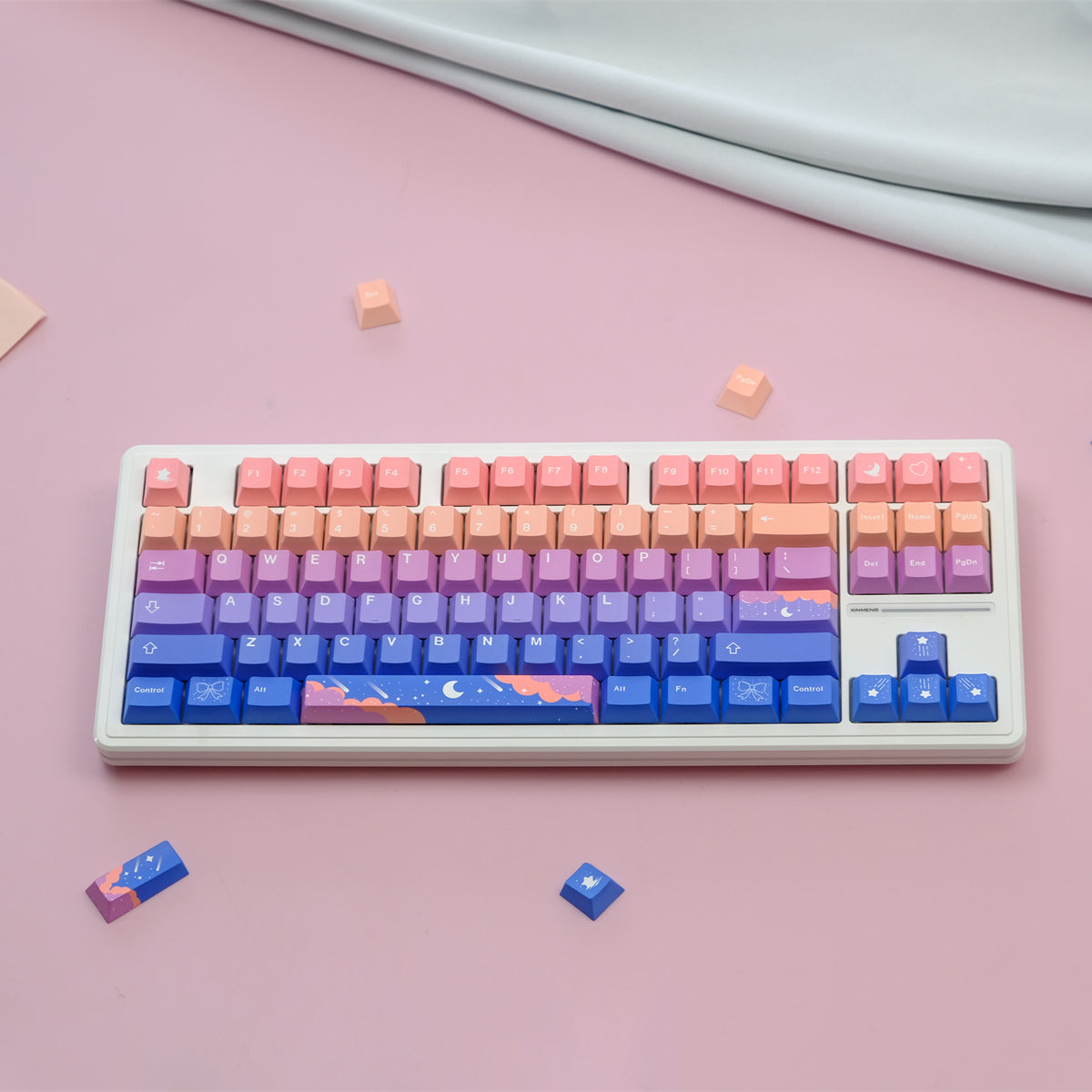 AiFei Star & Moon PBT Cherry Keycaps - AiFeiKeycap