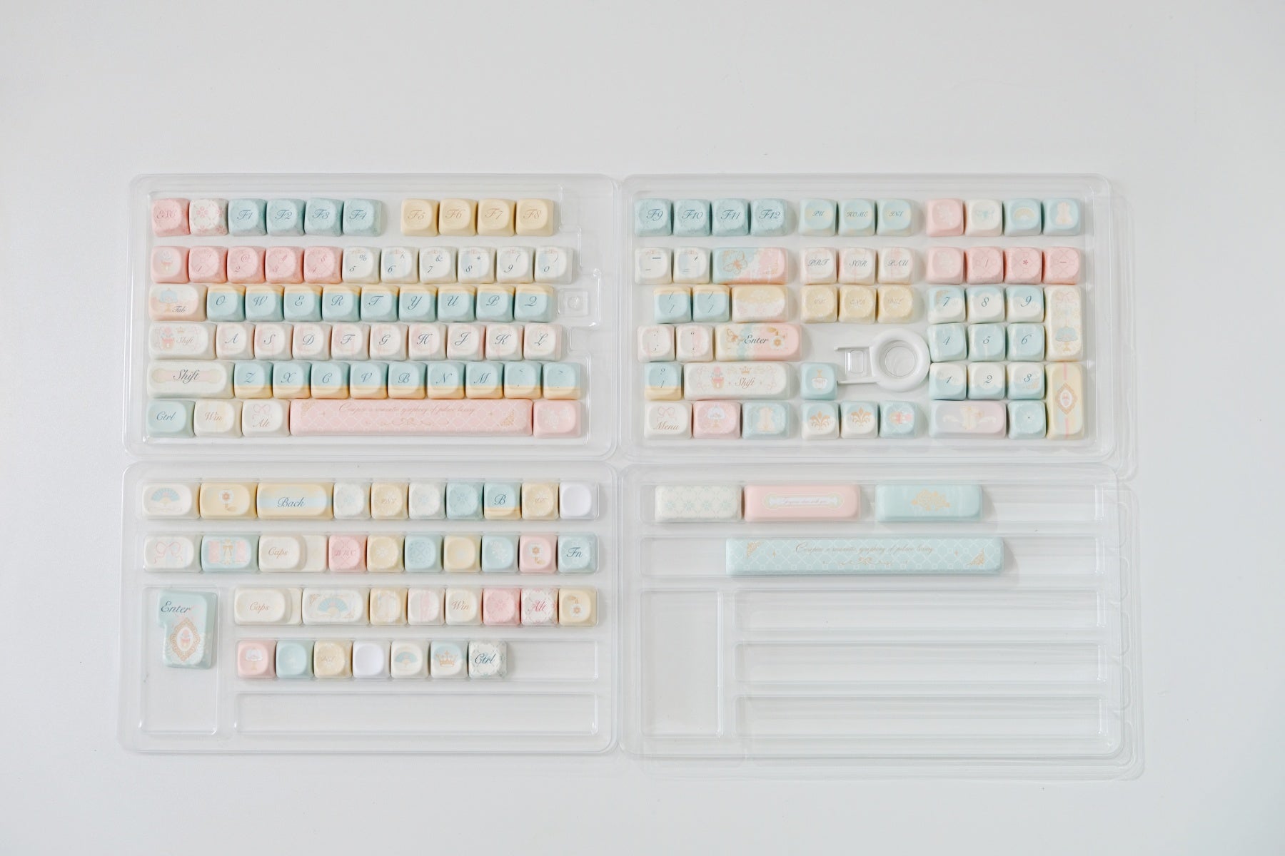 Ain't Rococo's PBT Cherry Keycaps - AiFeiKeycap