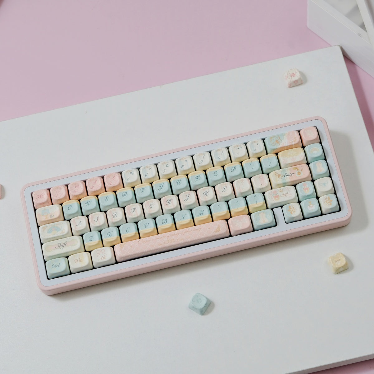 Ain't Rococo's PBT Cherry Keycaps - AiFeiKeycap