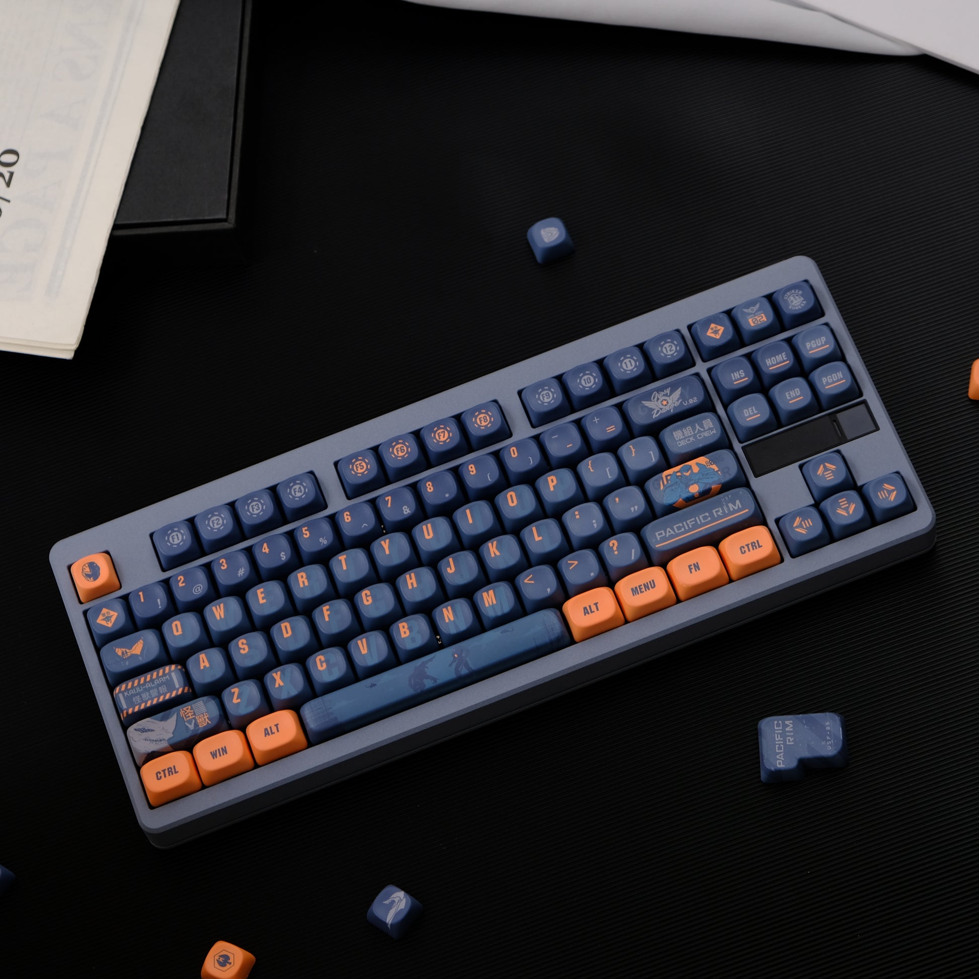 Pacific Rim Moa PBT Cherry Keycaps - AiFeiKeycap