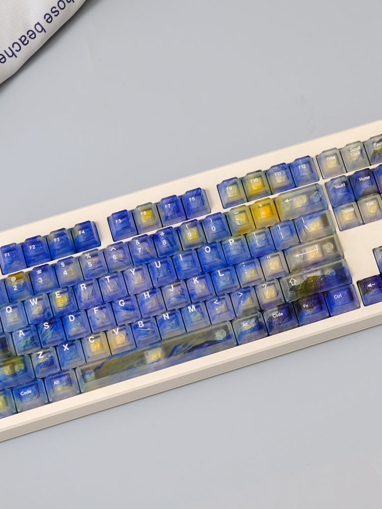 AiFei Van Gogh Starry Night Keycaps - AiFeiKeycap