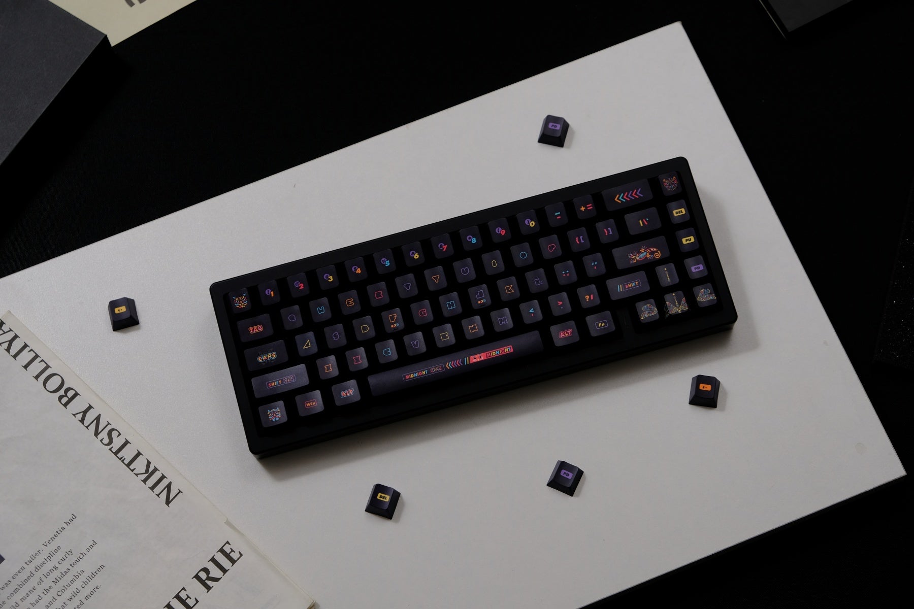AiFei Nightwalker Side-Printed Cherry Keycaps - AiFeiKeycap
