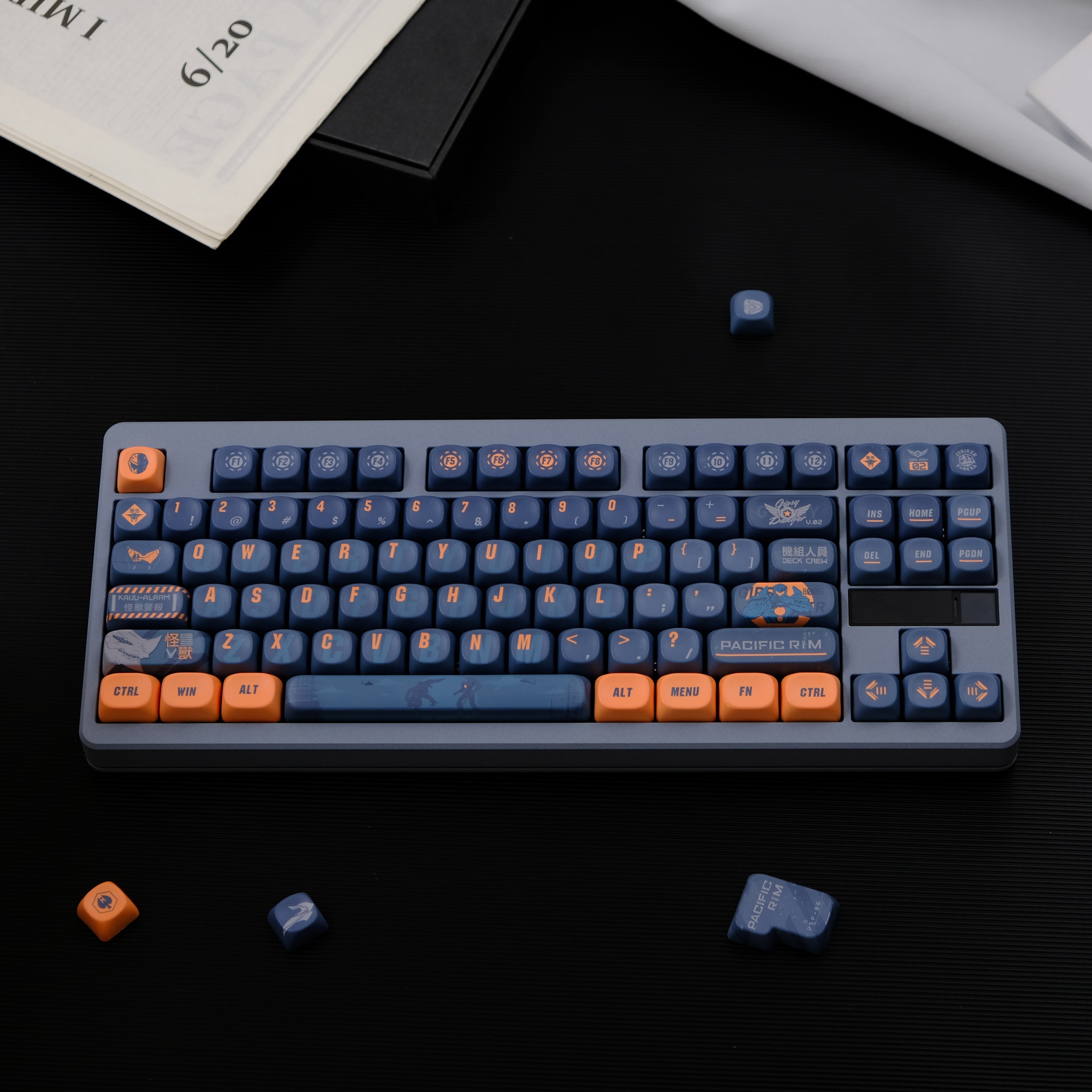Pacific Rim Moa PBT Cherry Keycaps - AiFeiKeycap