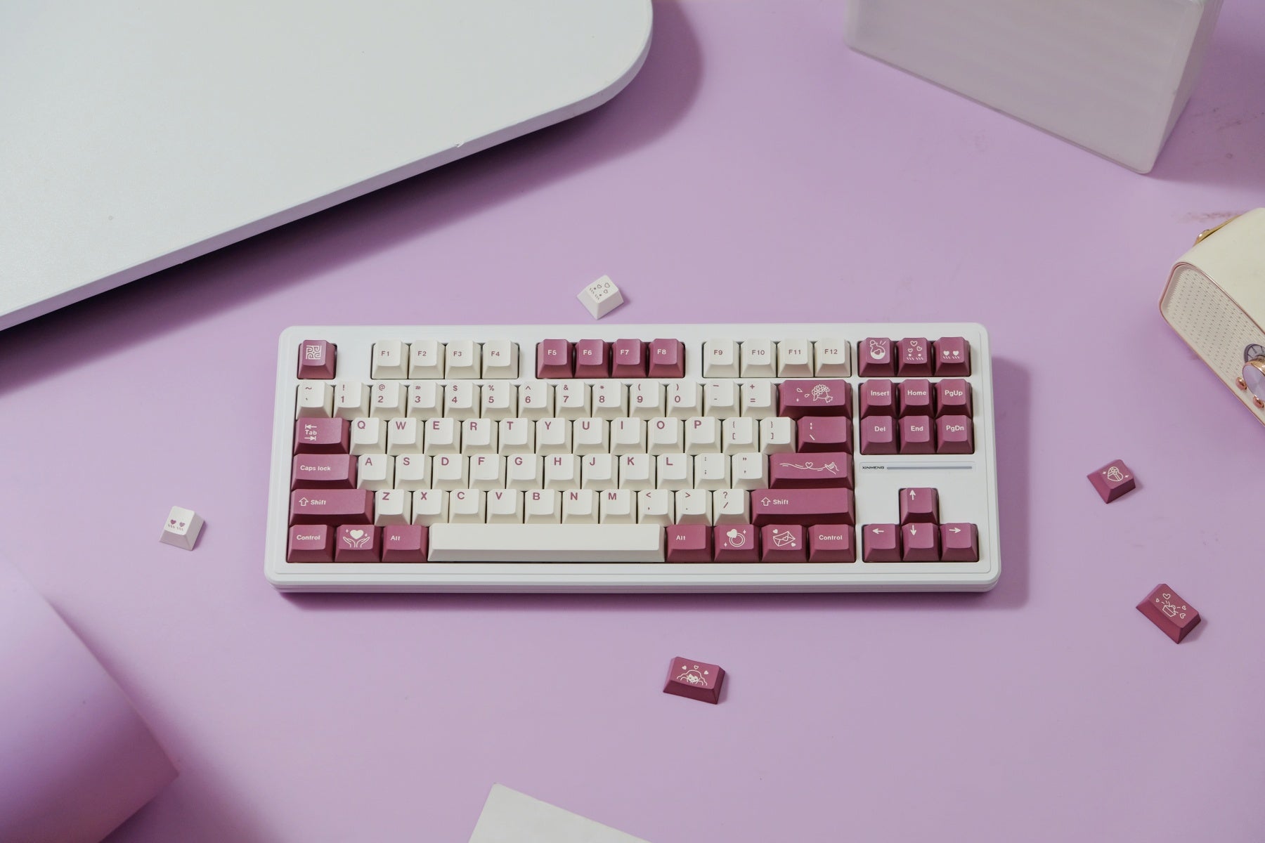 Blushok PBT Cherry Profile Keycaps – Dye-Sub Set for Mechanical Keyboard - AiFeiKeycap