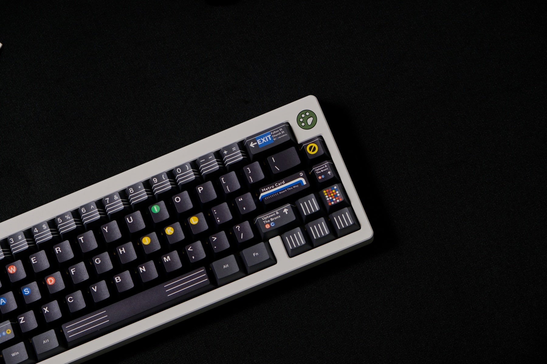 AiFei New York Subway PBT Cherry Keycaps - AiFeiKeycap