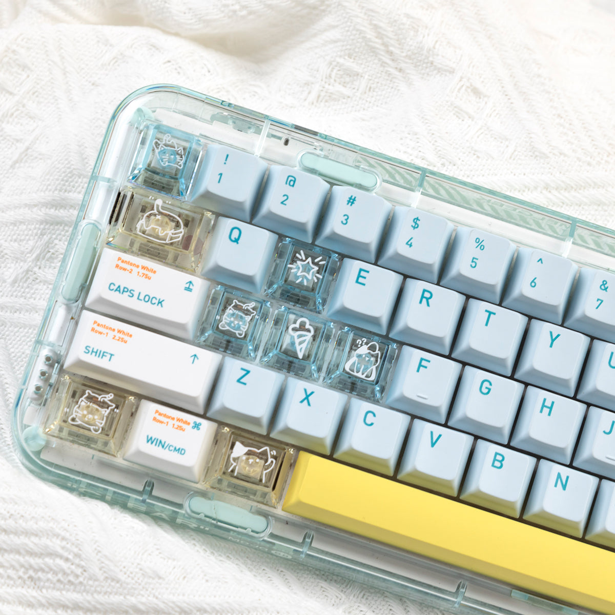 Aifei Keycap Translucent Light Sky Dream PBT Cherry Mechanical