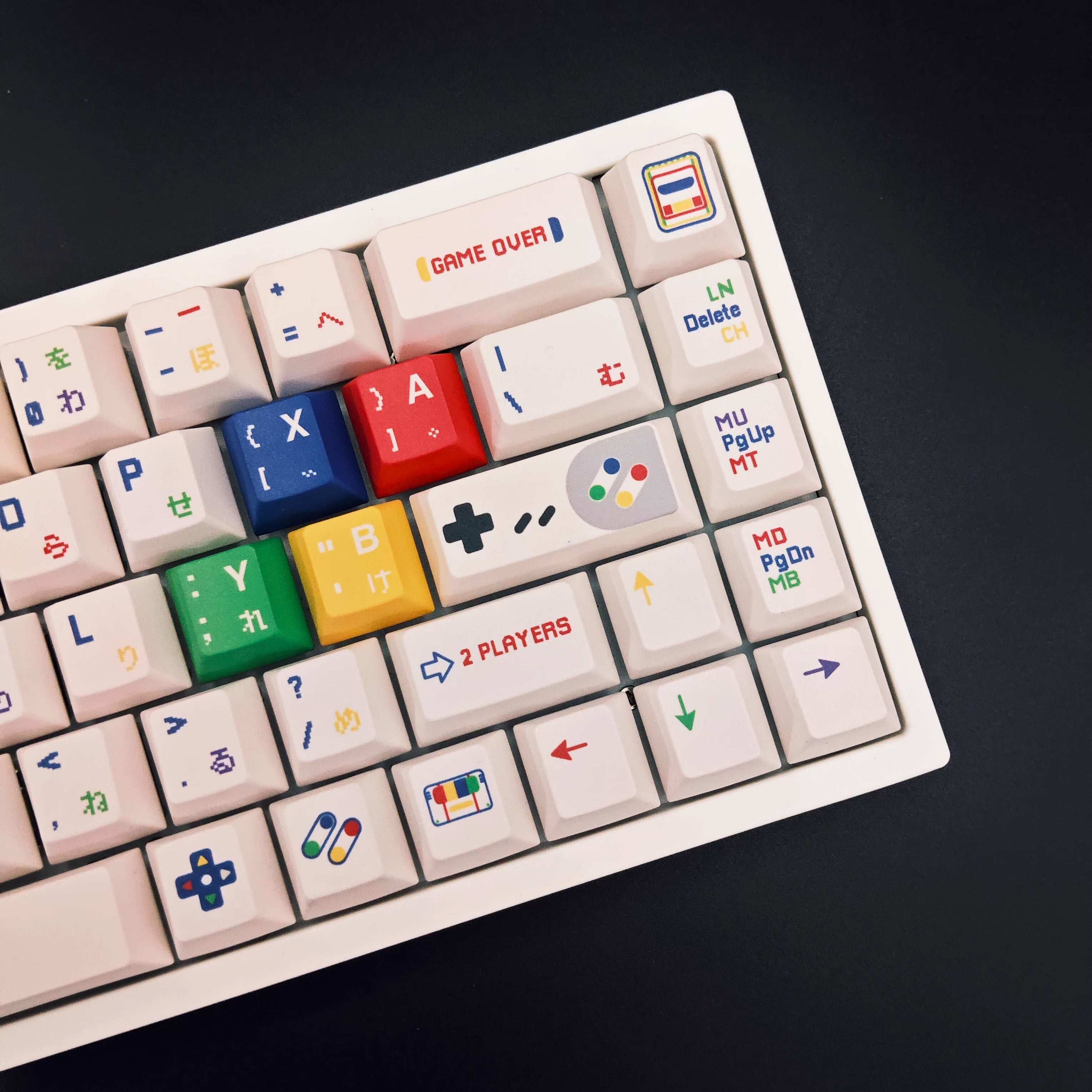 AiFei SFC Keycaps Matte Clear
