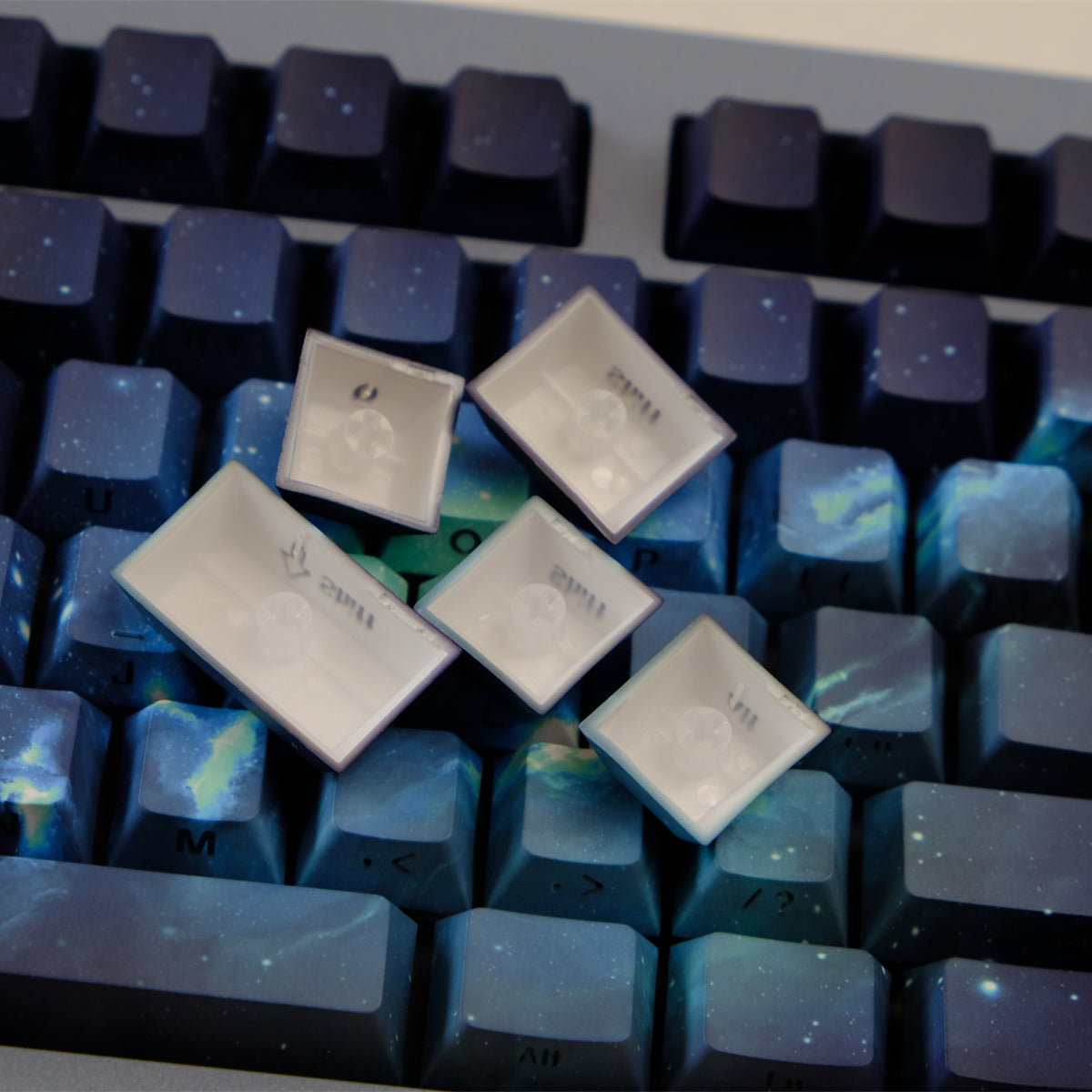AiFei Cosmic Nebula PBT Cherry Keycaps - AiFeiKeycap
