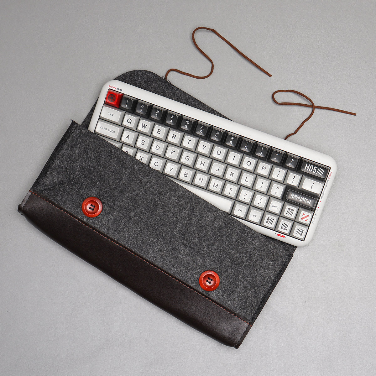 AiFei Keyboard Storage Bag Felt Dustproof Protective Case 60/68/84/87