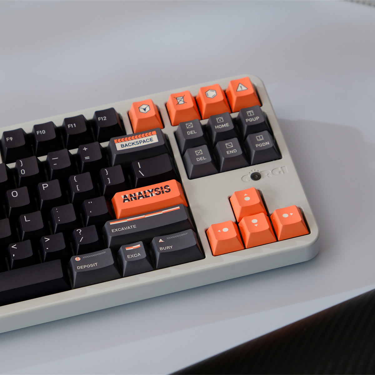 AiFei Archeo Future Black Keycaps - AiFeiKeycap