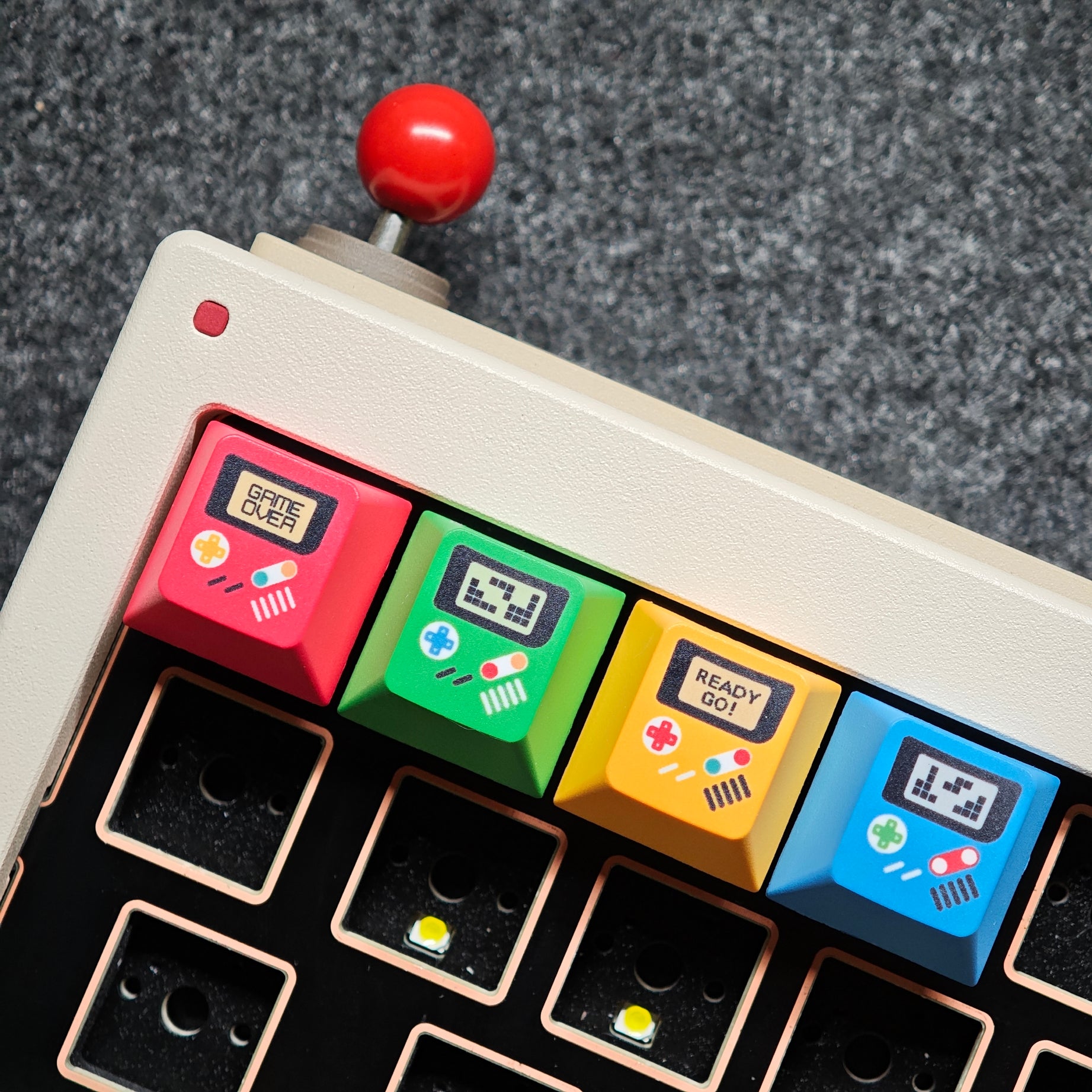 PBT Cherry-Profile Artisan Keycaps – Buy Any 3 Get a Free Storage Case