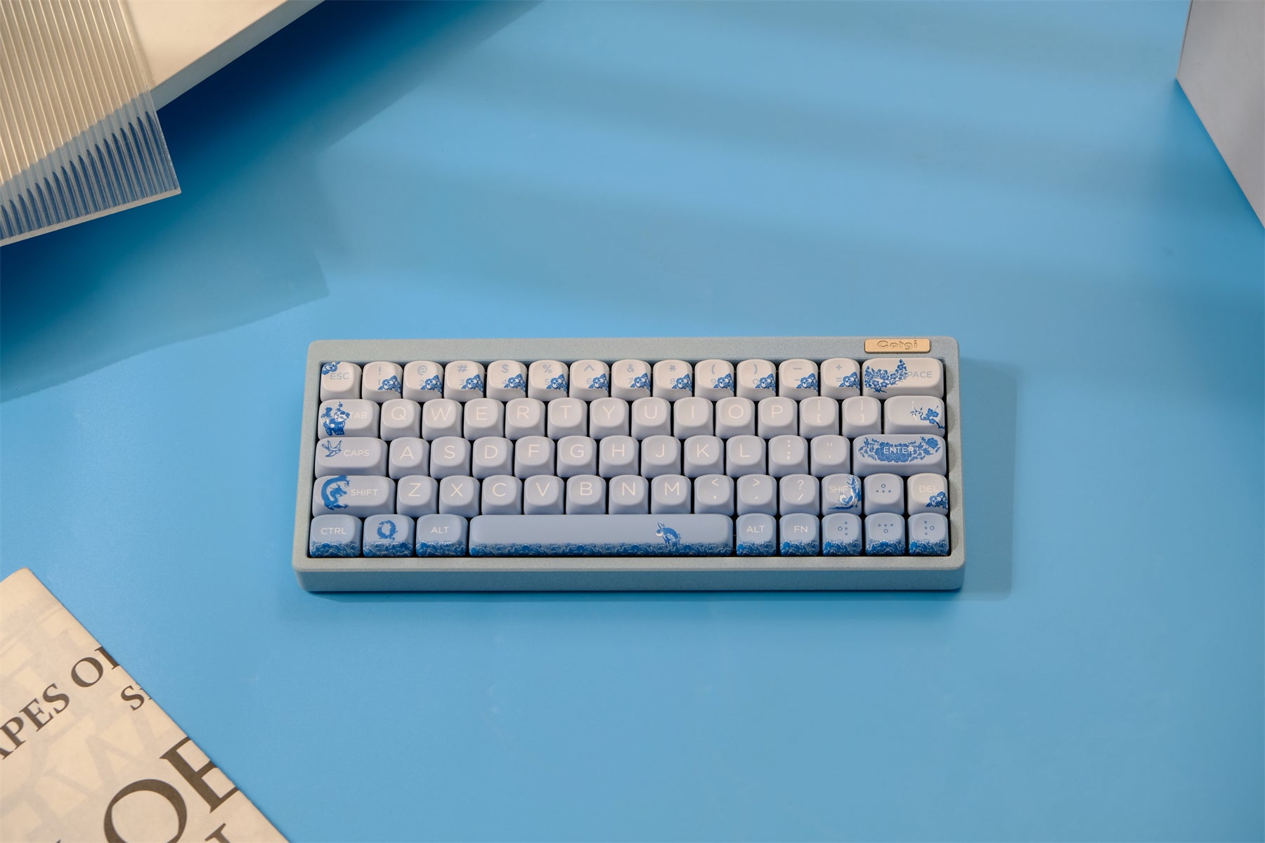 AiFei Blue & White Porcelain Keycaps - AiFeiKeycap