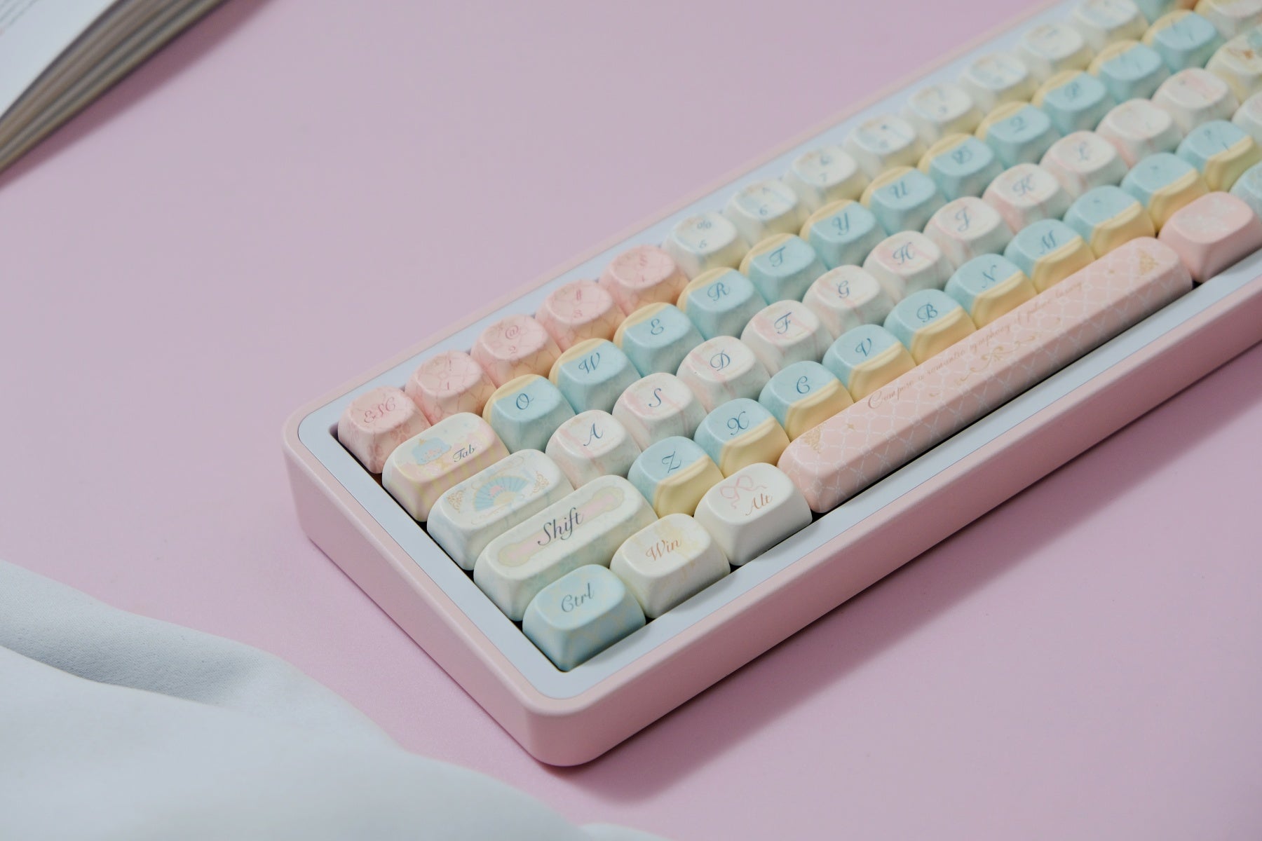 Ain't Rococo's PBT Cherry Keycaps - AiFeiKeycap