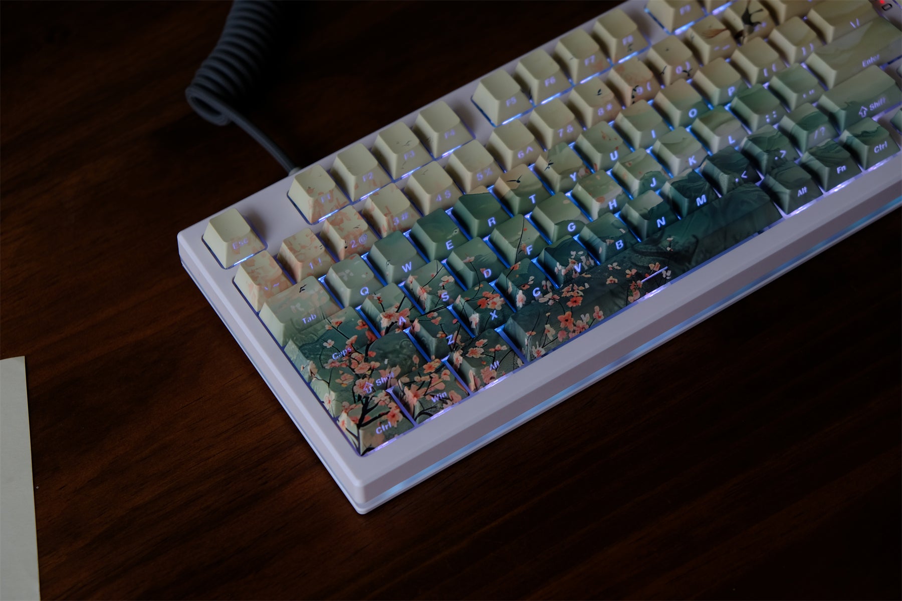 AiFei Forest Path PBT Cherry Keycaps - AiFeiKeycap