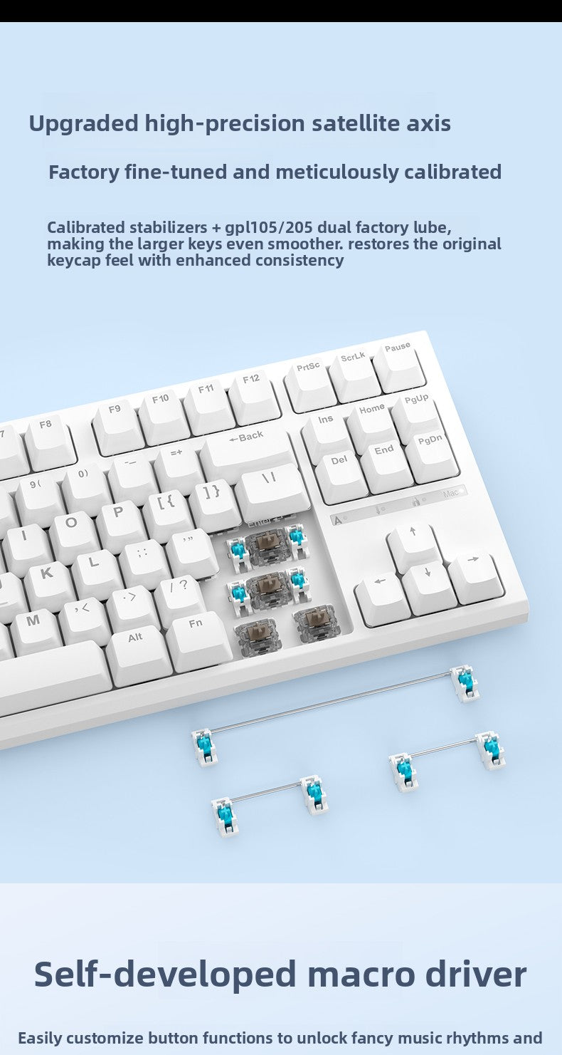 RK R87 Mechanical Keyboard - AiFeiKeycap