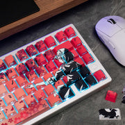 Aifei Keycap Makima Theme Side-Transparent PBT Cherry Profile Set