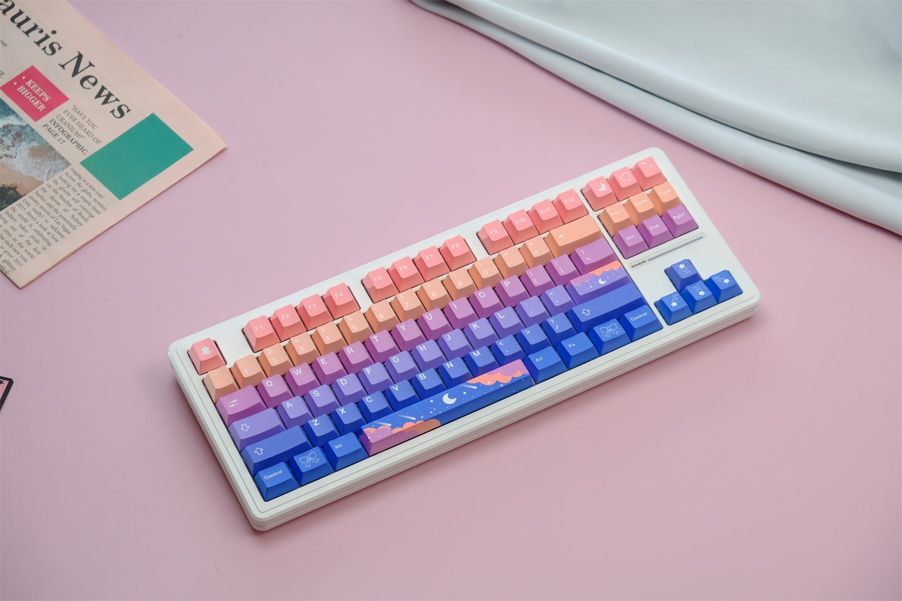 AiFei Star & Moon PBT Cherry Keycaps - AiFeiKeycap