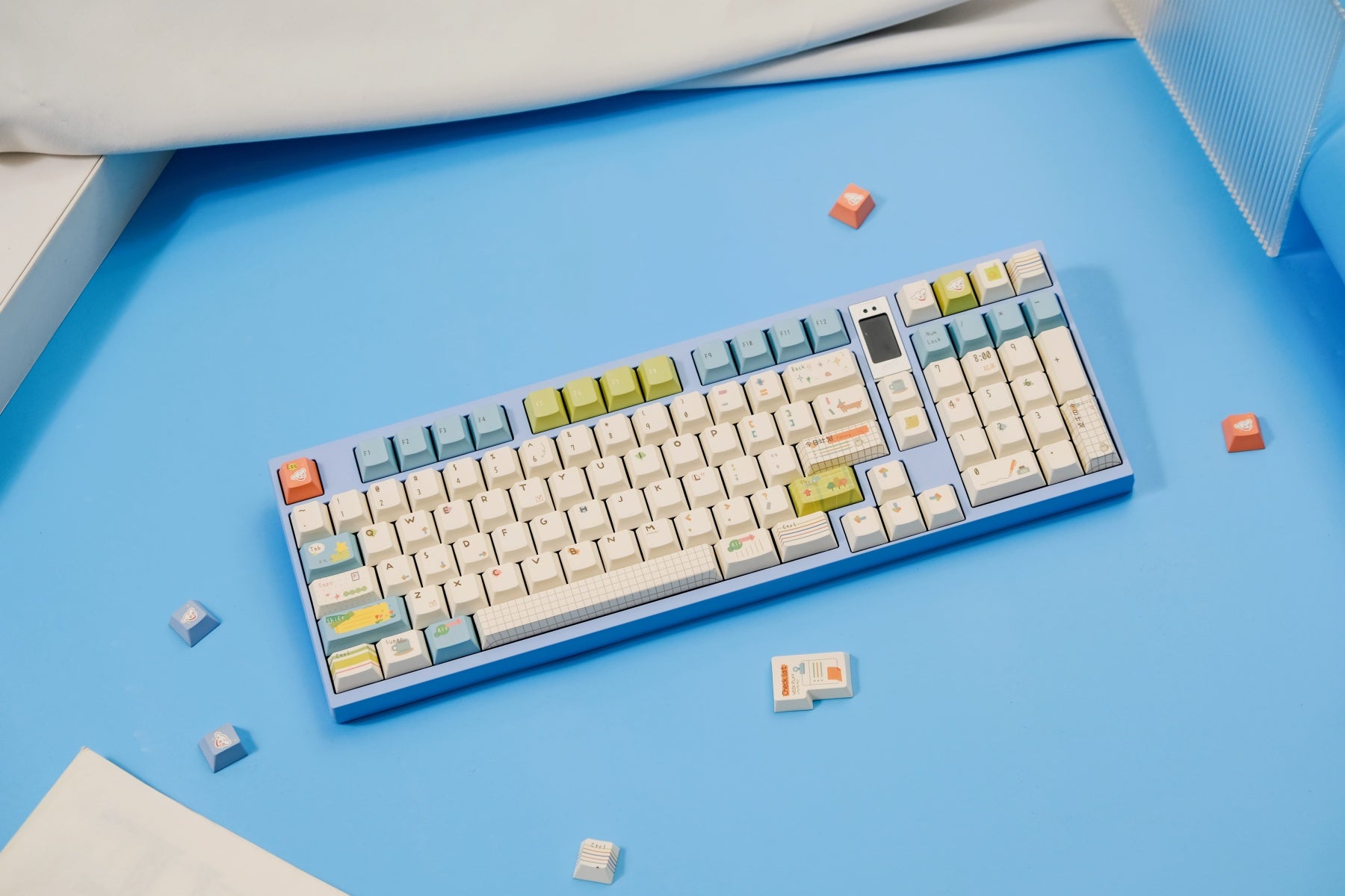 Planner PBT Cherry Profile Keycaps - AiFeiKeycap