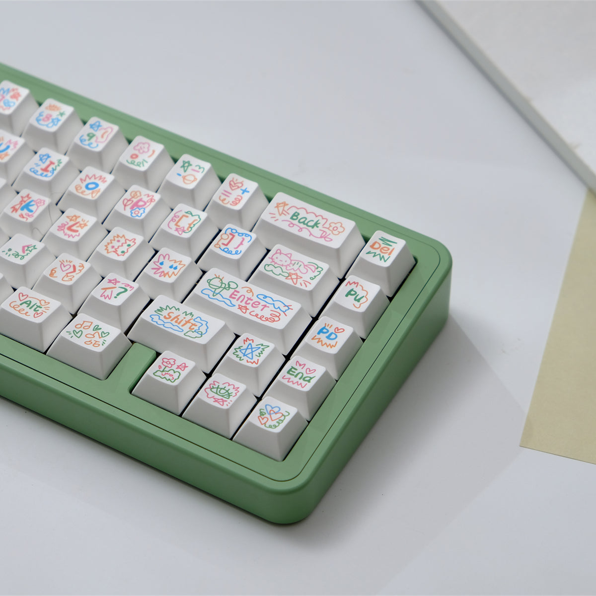 AiFei Graffiti PBT Cherry Keycaps - AiFeiKeycap