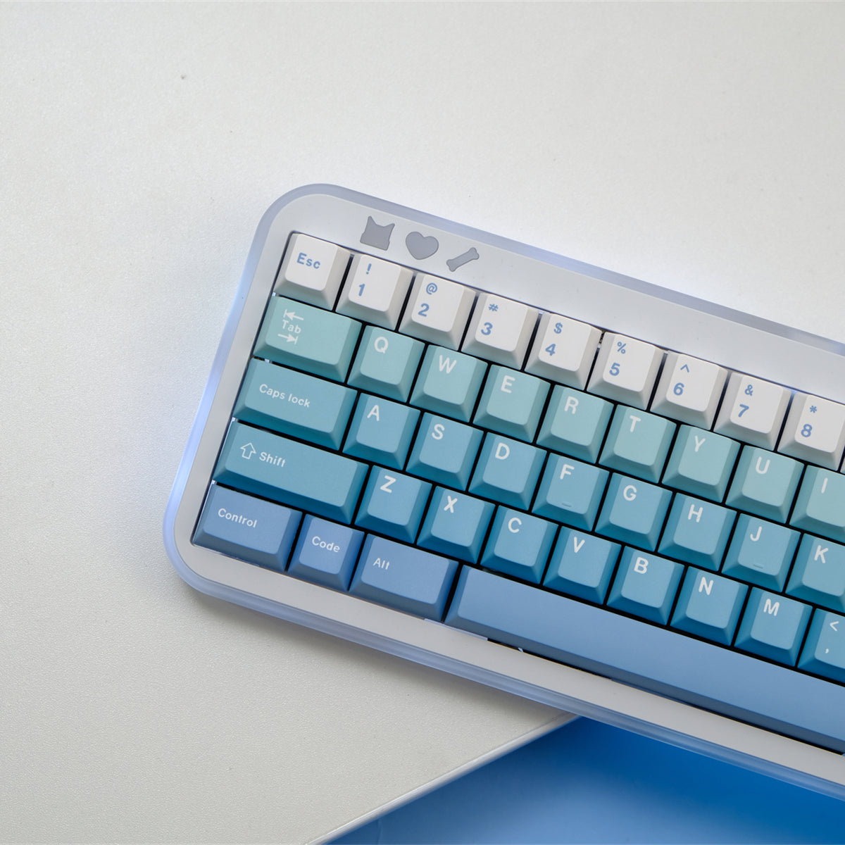 AiFei Snow Mountain Gradient PBT Cherry Keycaps - AiFeiKeycap