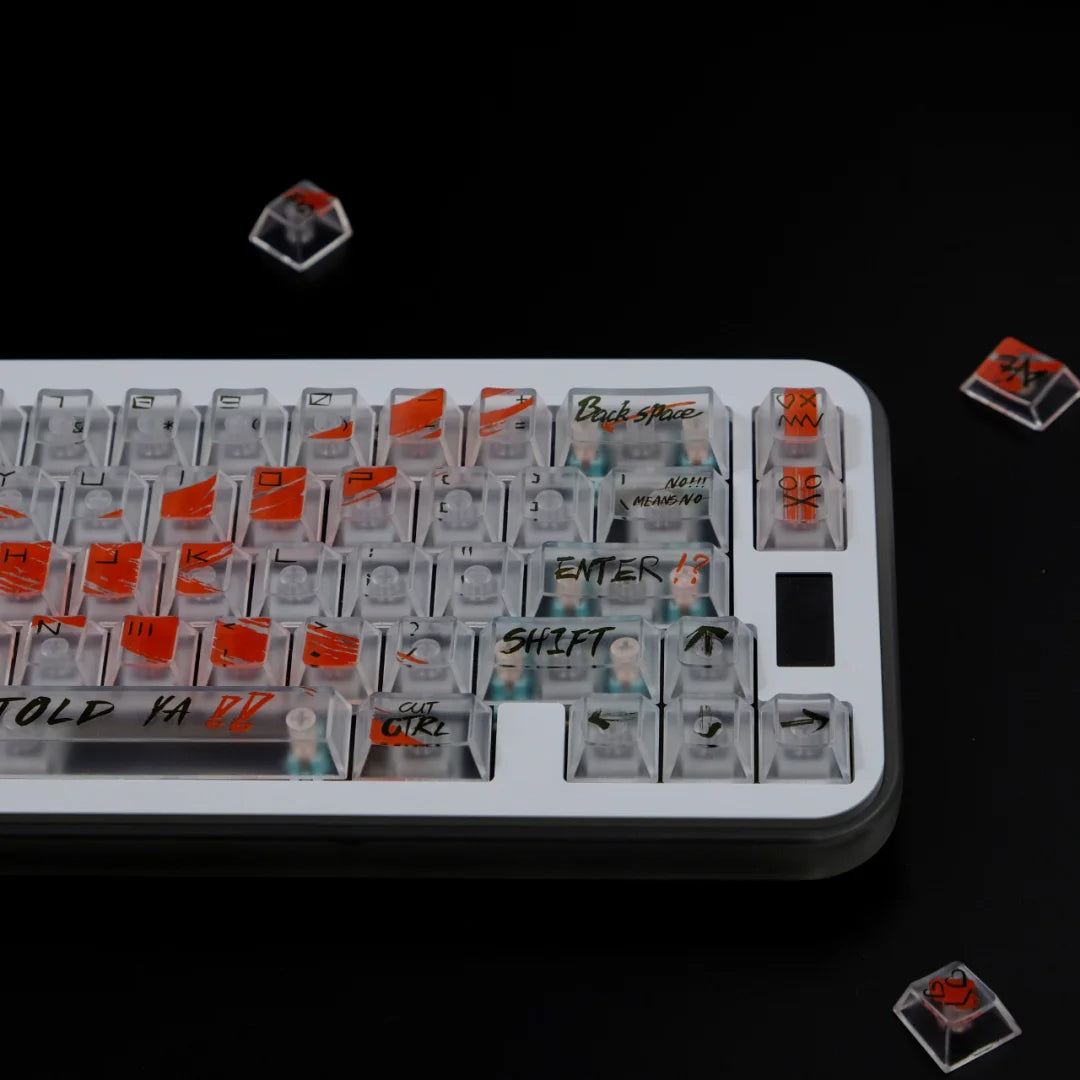 AiFei Oppose Invalid Clear Keycaps