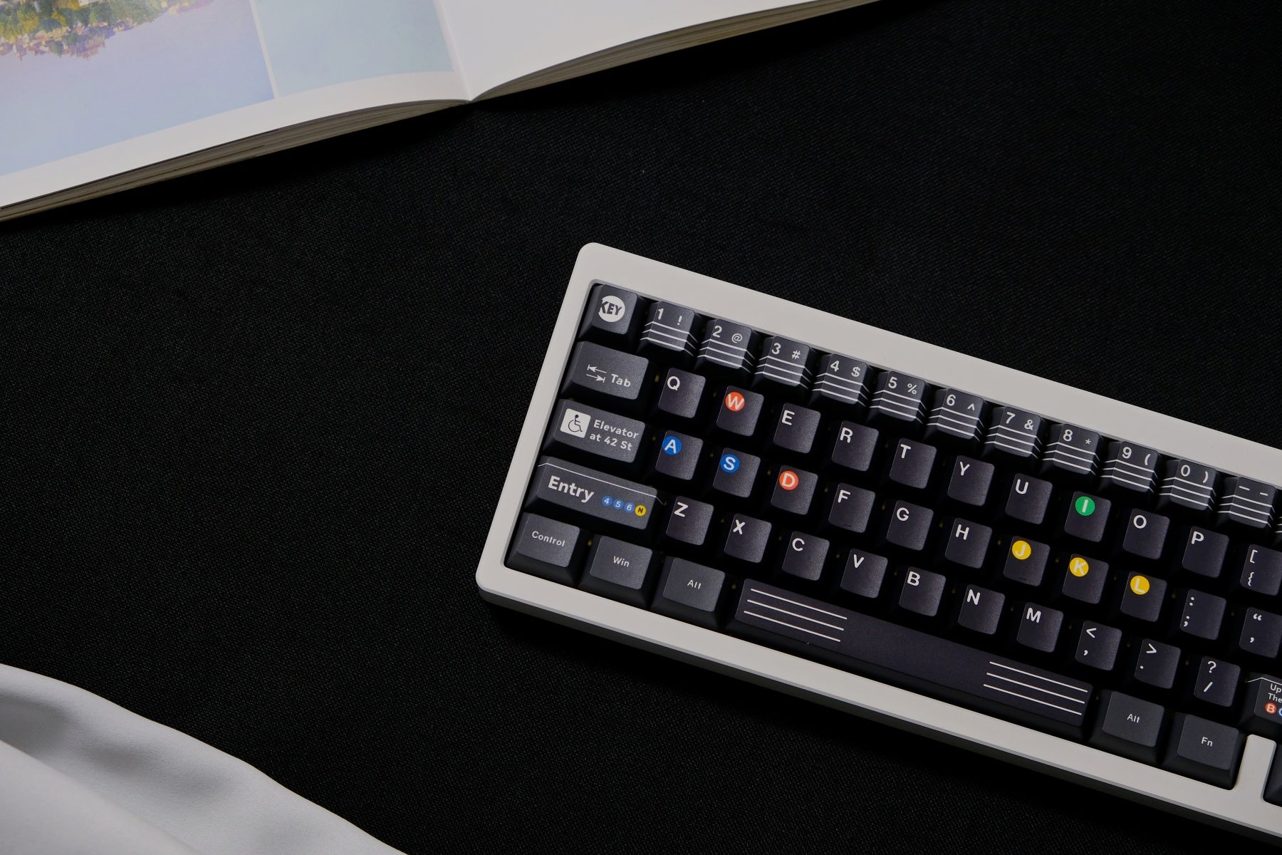 AiFei New York Subway PBT Cherry Keycaps - AiFeiKeycap