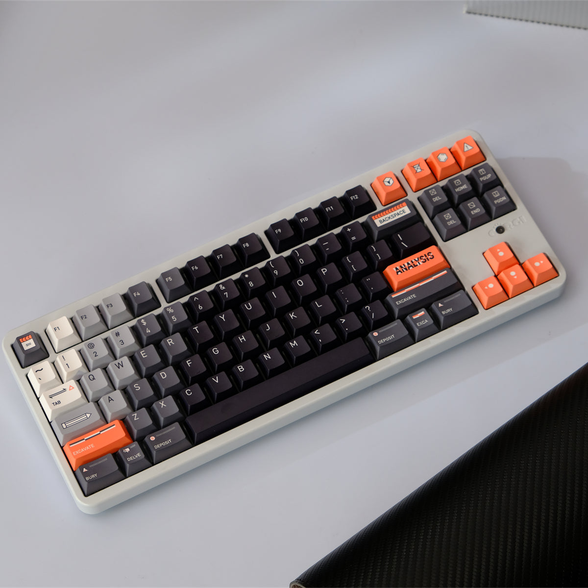 AiFei Archeo Future Black Keycaps - AiFeiKeycap