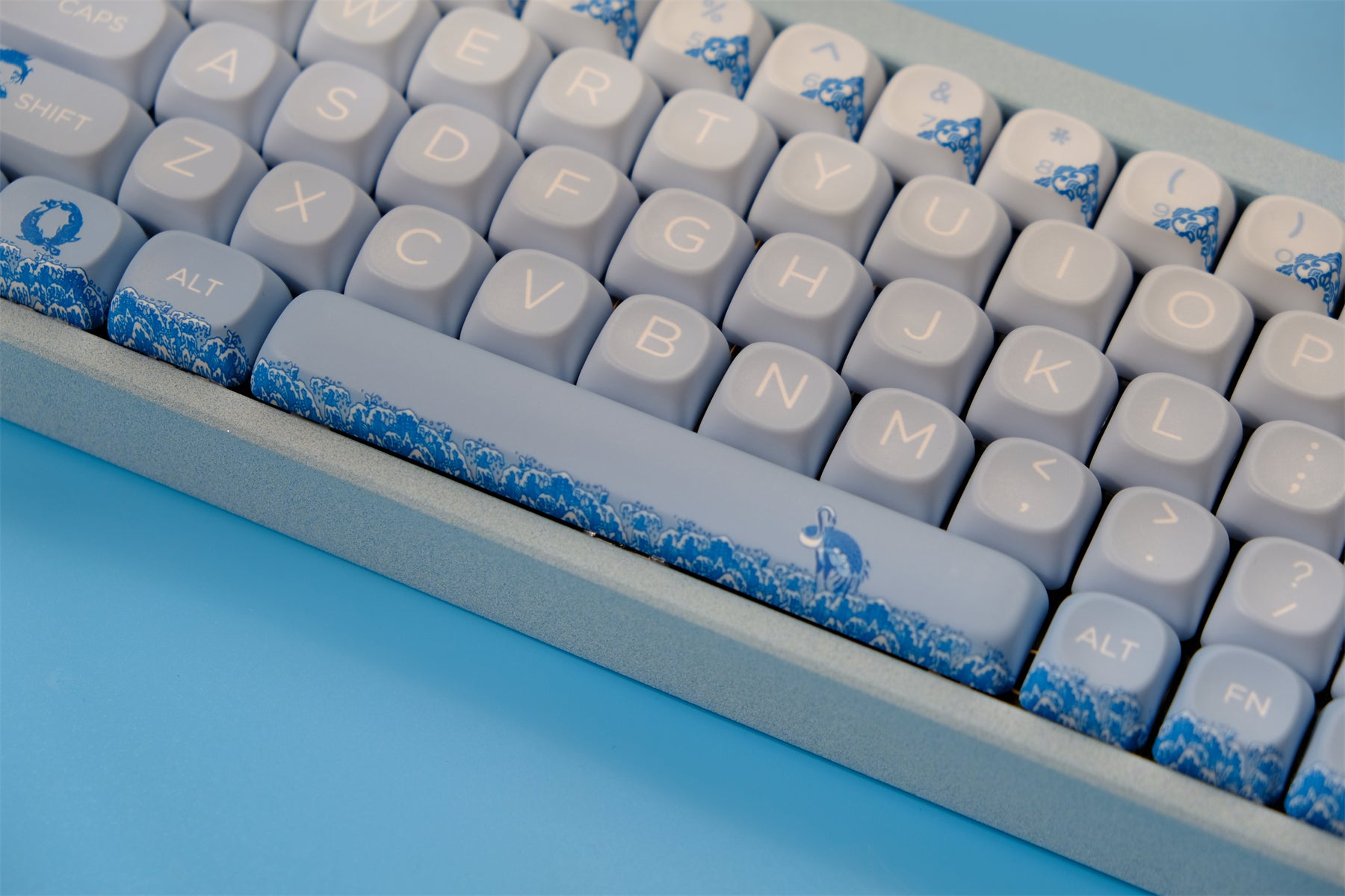 AiFei Blue & White Porcelain Keycaps - AiFeiKeycap