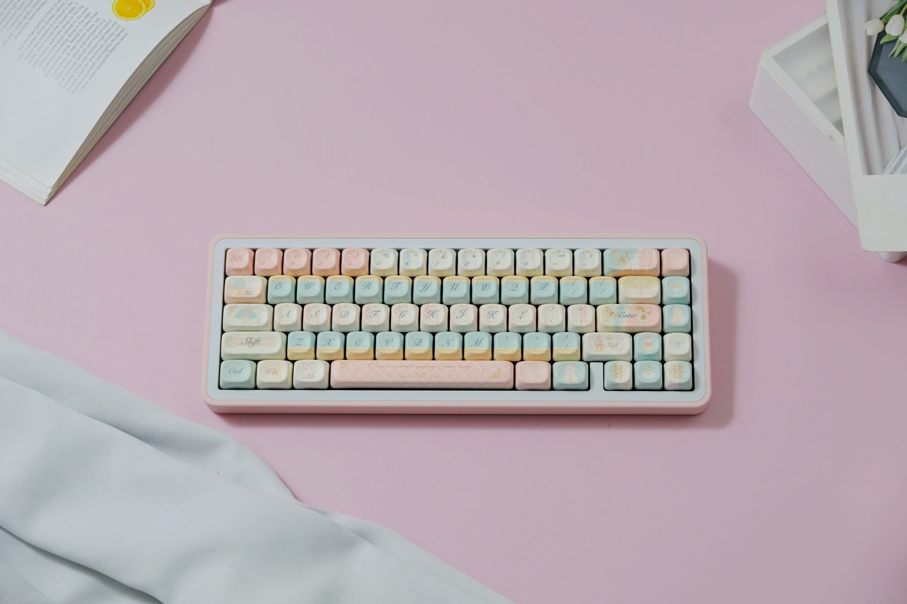 Ain't Rococo's PBT Cherry Keycaps - AiFeiKeycap