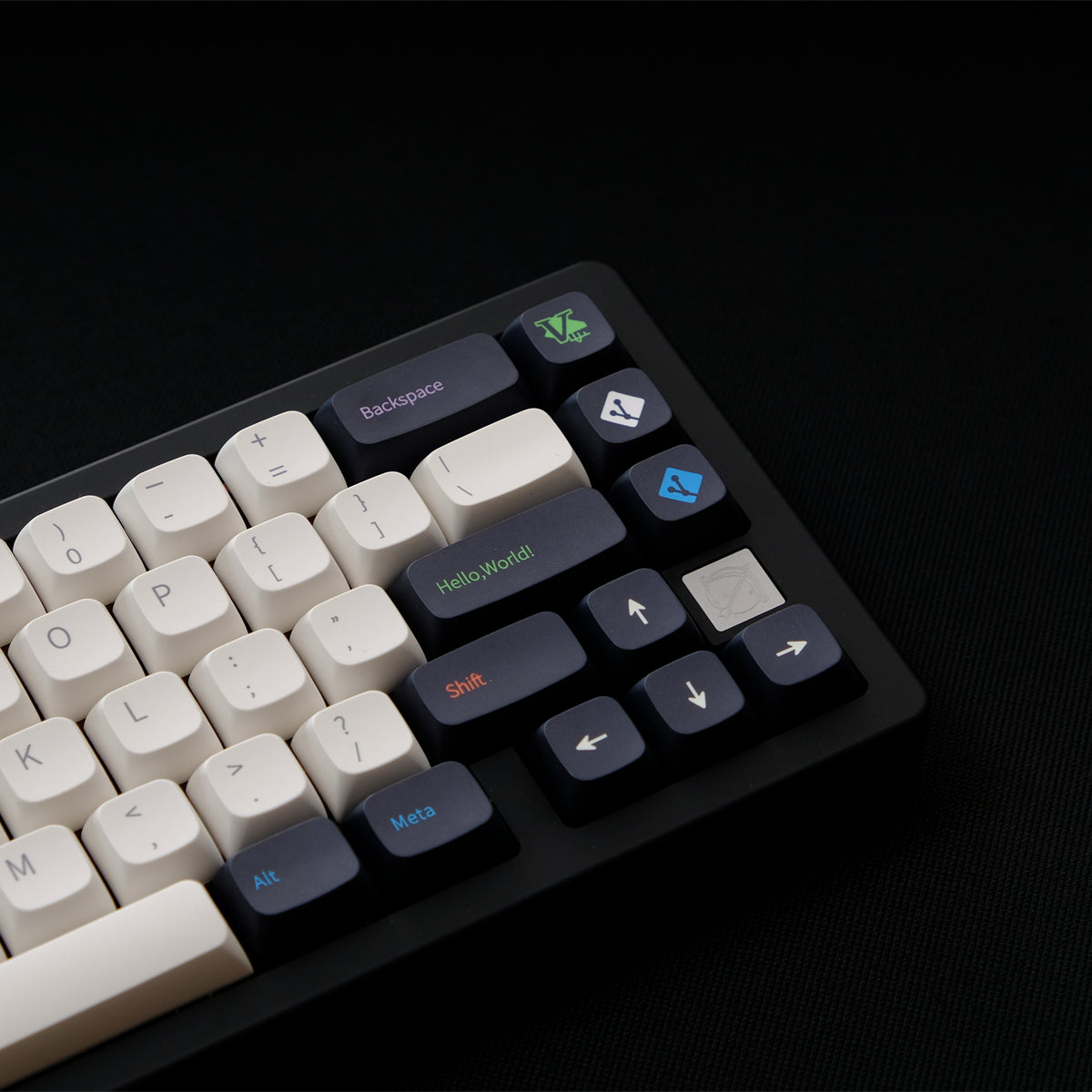 AiFei XDA Coder White Keycaps - AiFeiKeycap