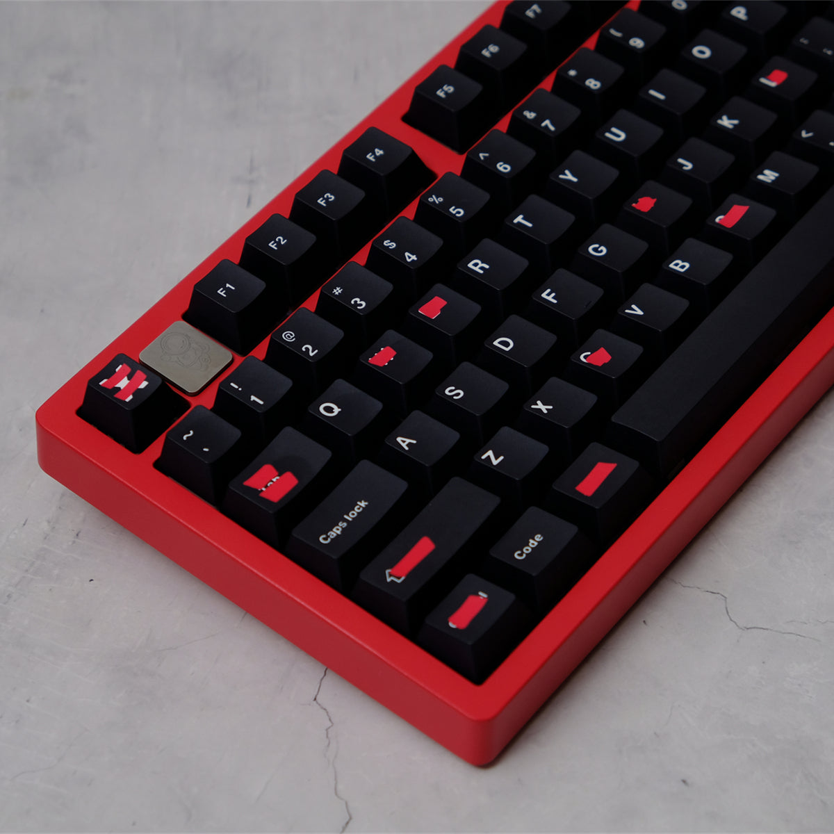 AiFei Correction Red PBT Cherry Keycaps - AiFeiKeycap