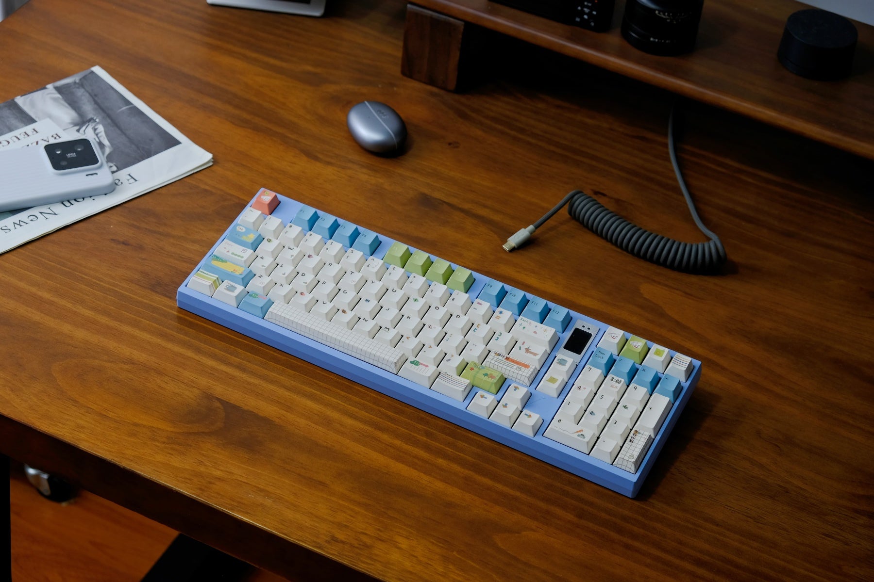 Planner PBT Cherry Profile Keycaps - AiFeiKeycap