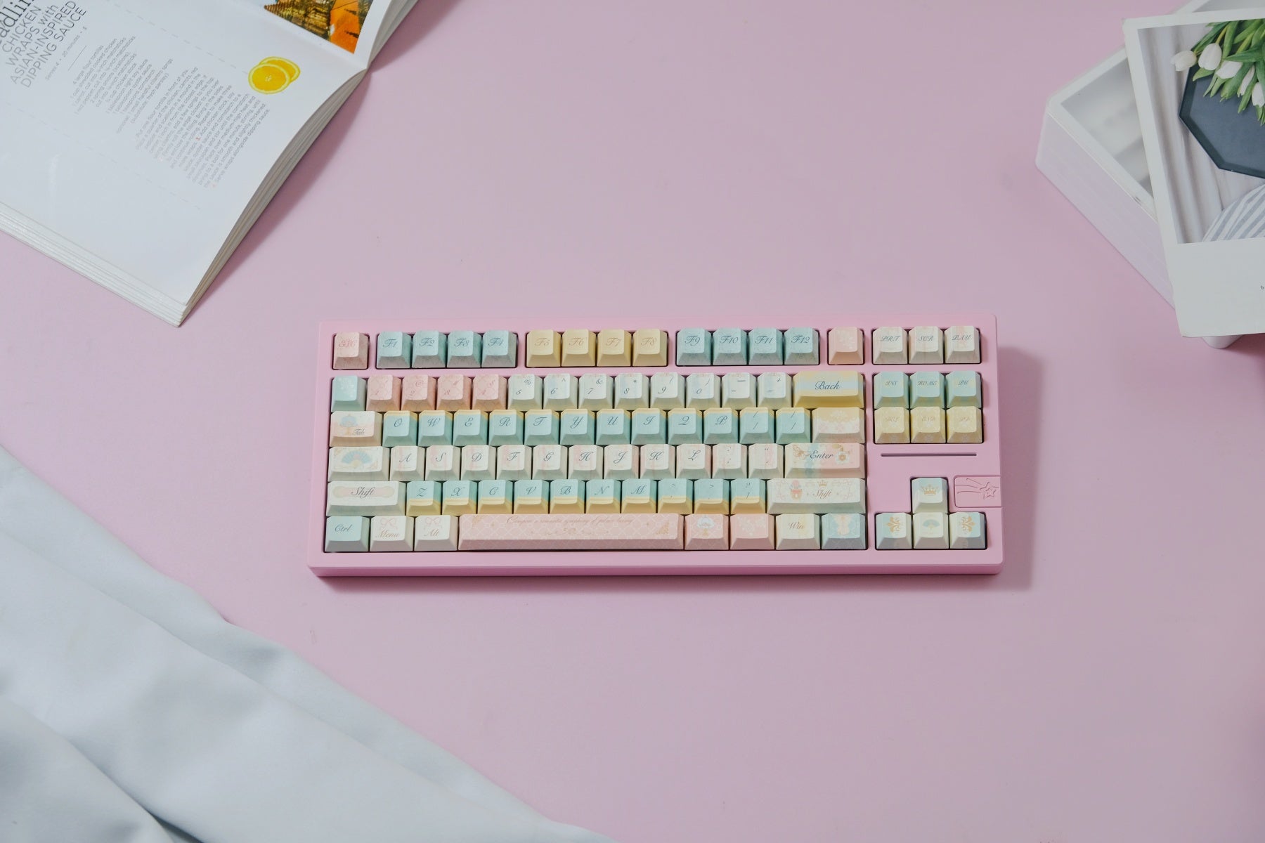 AiFei Rococo PBT Cherry Keycaps - AiFeiKeycap